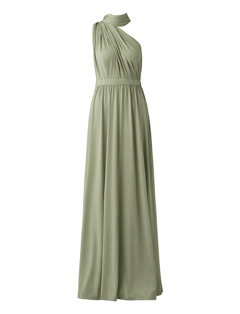 Malina - Lola Wrap Dress - Õhtukleidid - sage - 2