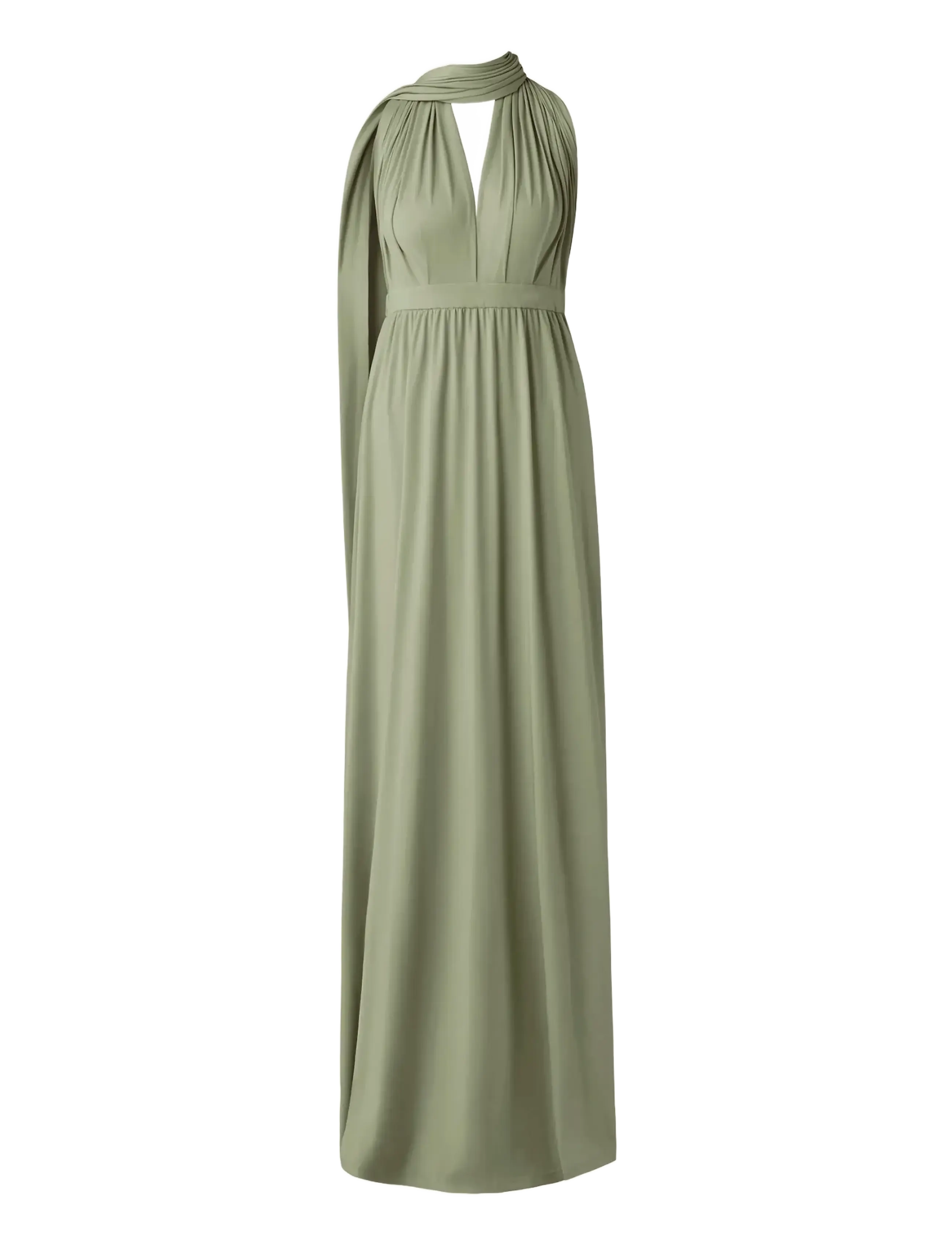 Malina - Lola Wrap Dress - Õhtukleidid - sage - 4