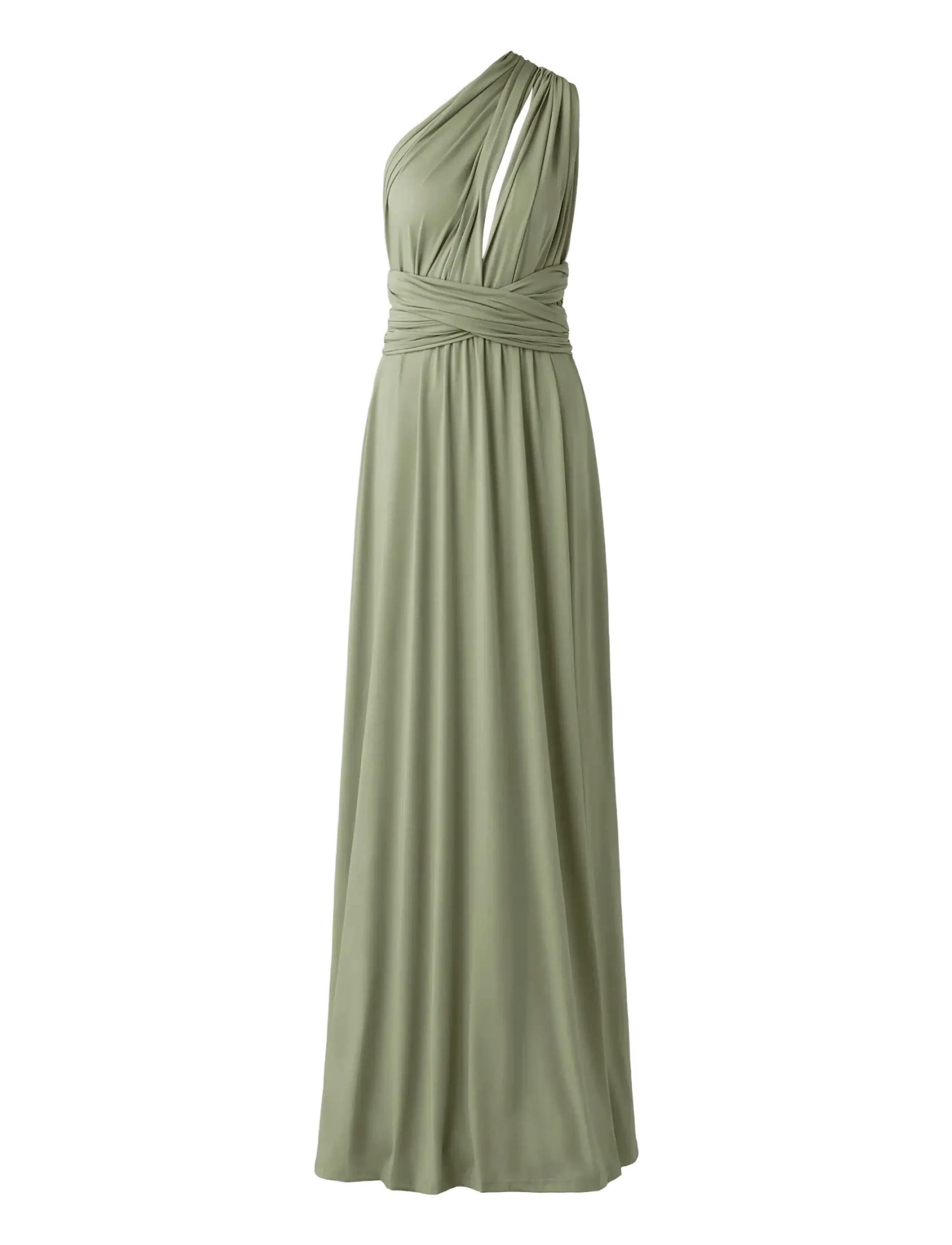 Malina - Lola Wrap Dress - Õhtukleidid - sage - 5