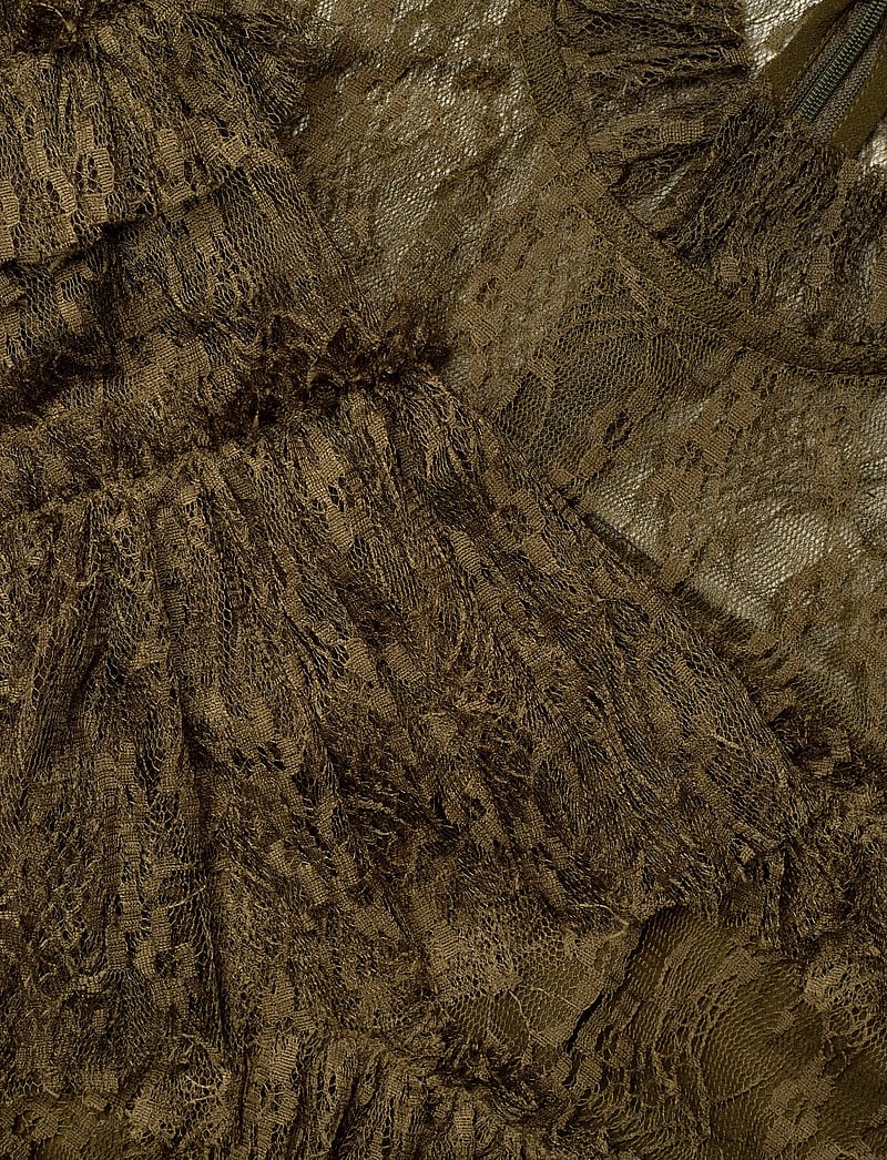 Malina - Carmine Long Sleeve Lace Maxi dress - abendkleider - olive - 4