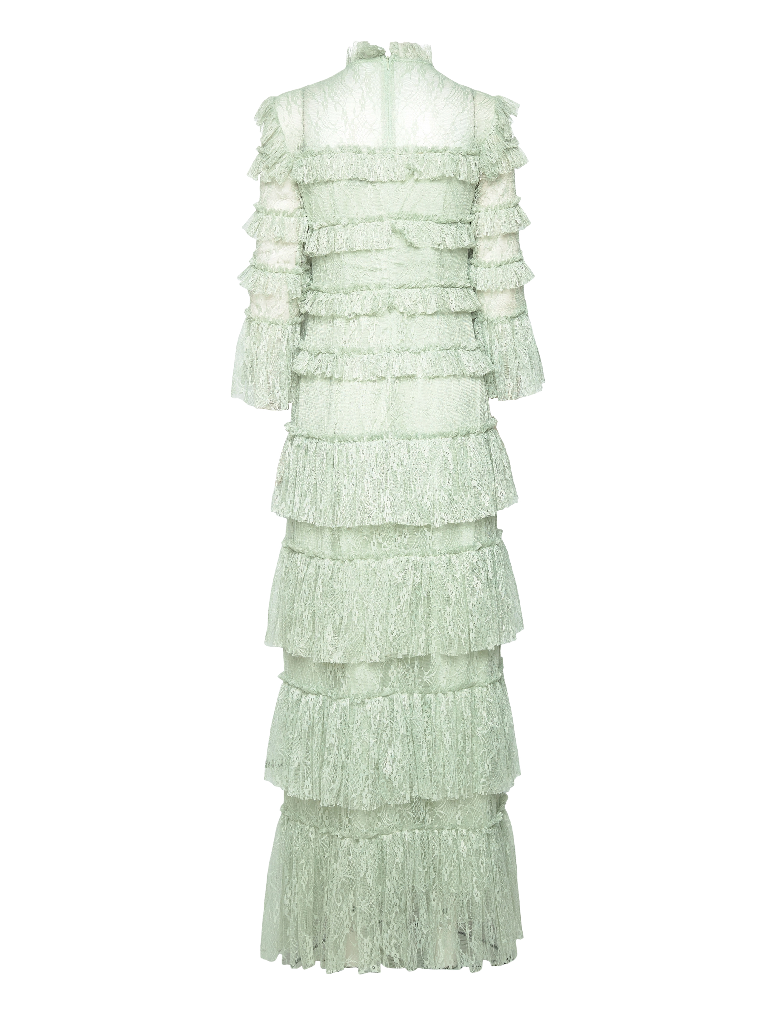 chinese dress ladies LONG DRESS BRETELLES MON COEUR ECRU – Rose Carmine main image 0