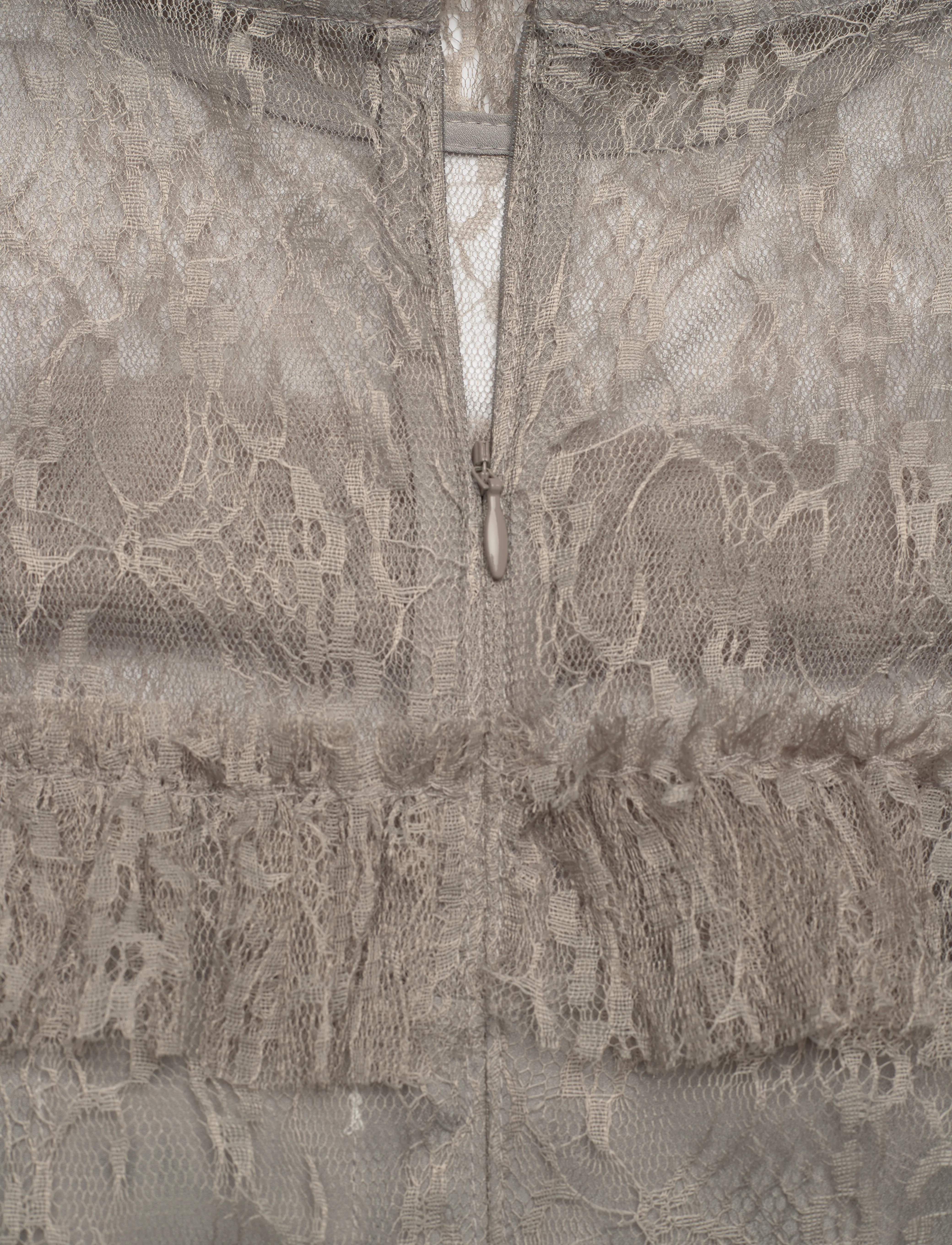 Malina - Carmine Frill Lace Mini dress - peoriided outlet-hindadega - steel grey - 4