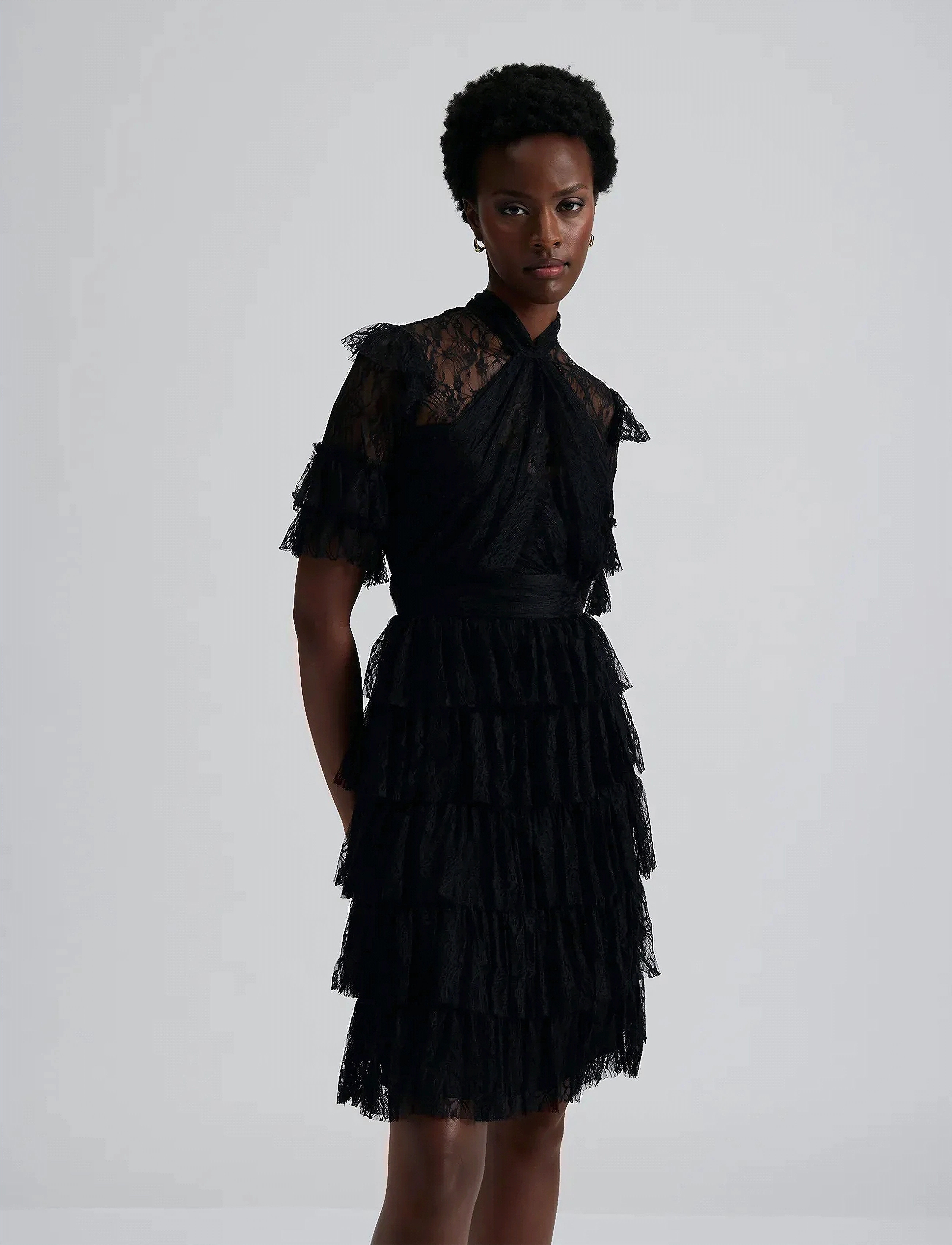 Malina - Liona dress - sutvirtinimas - black - 3