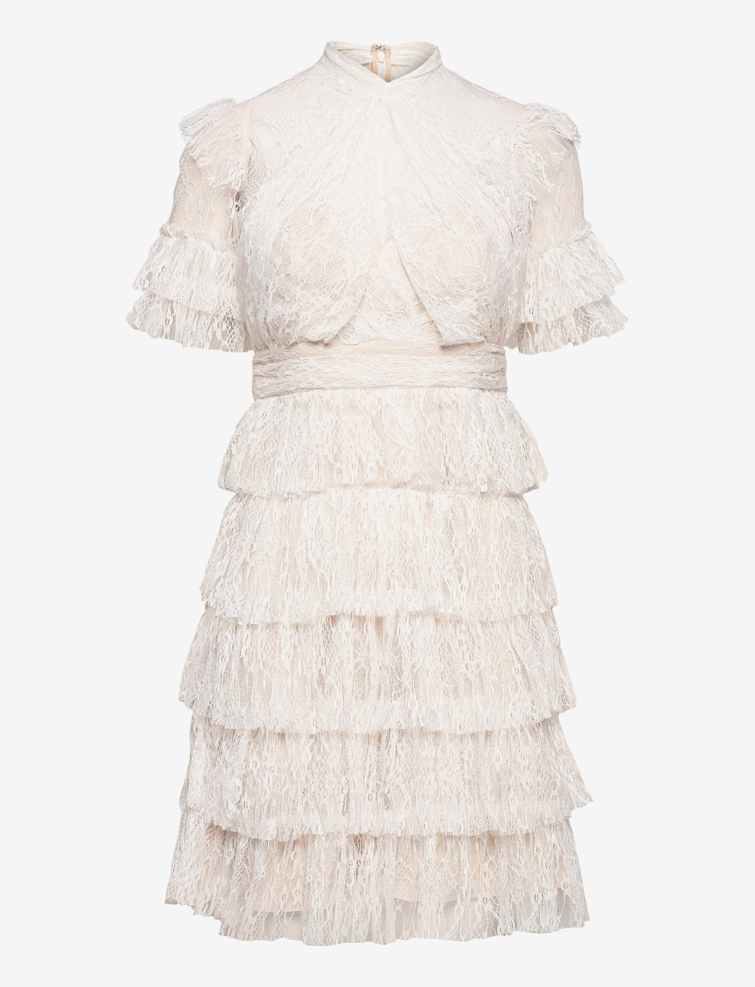 Malina Liona dress - Kjoler - WHITE / white