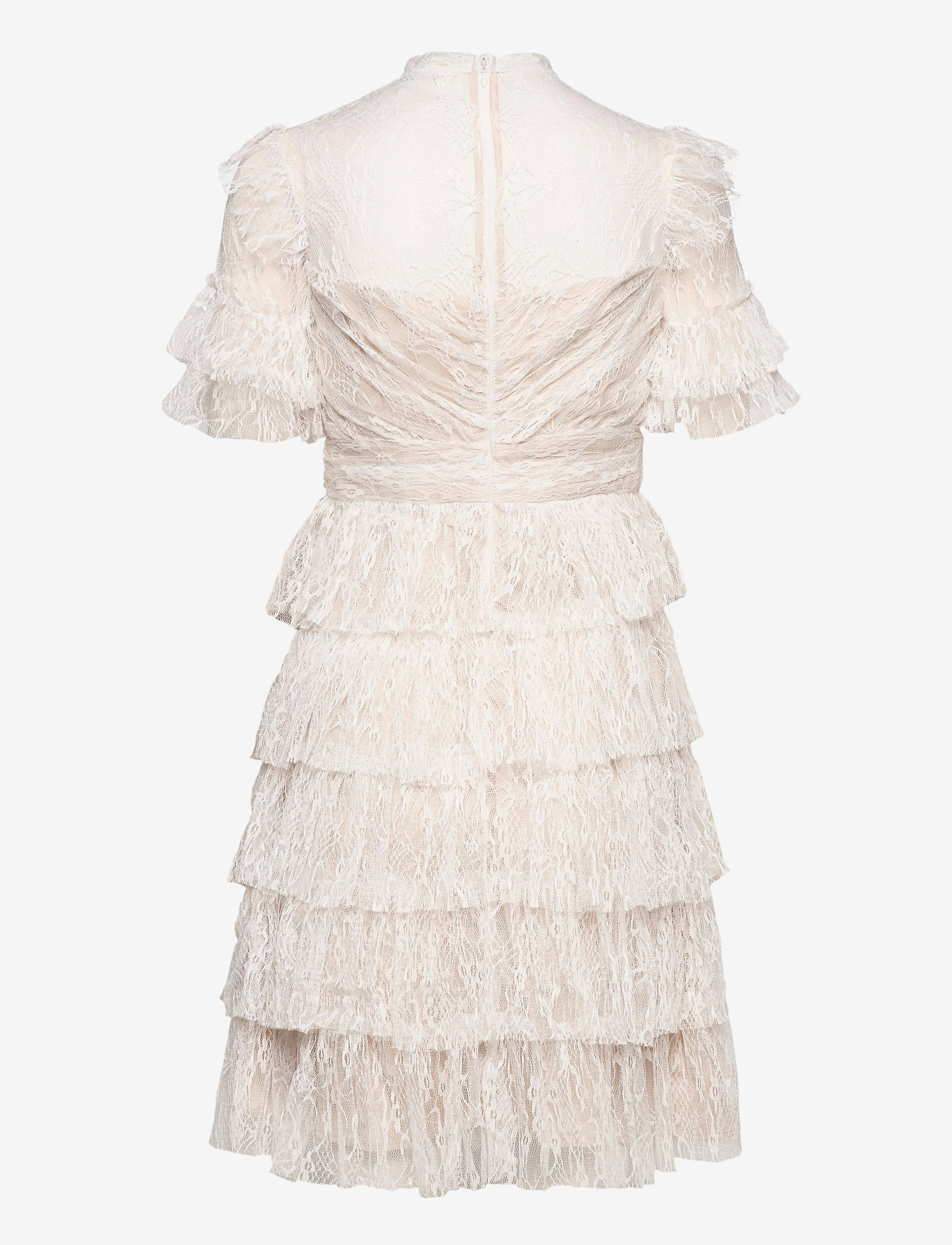 Malina - Liona dress - midi-kleider - white - 2