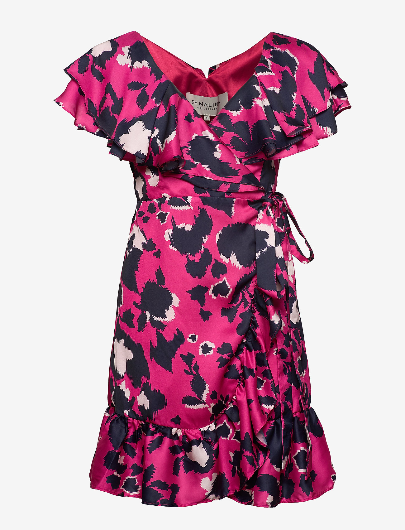 By Malina - Viola mini dress - shadow garden pink - 0
