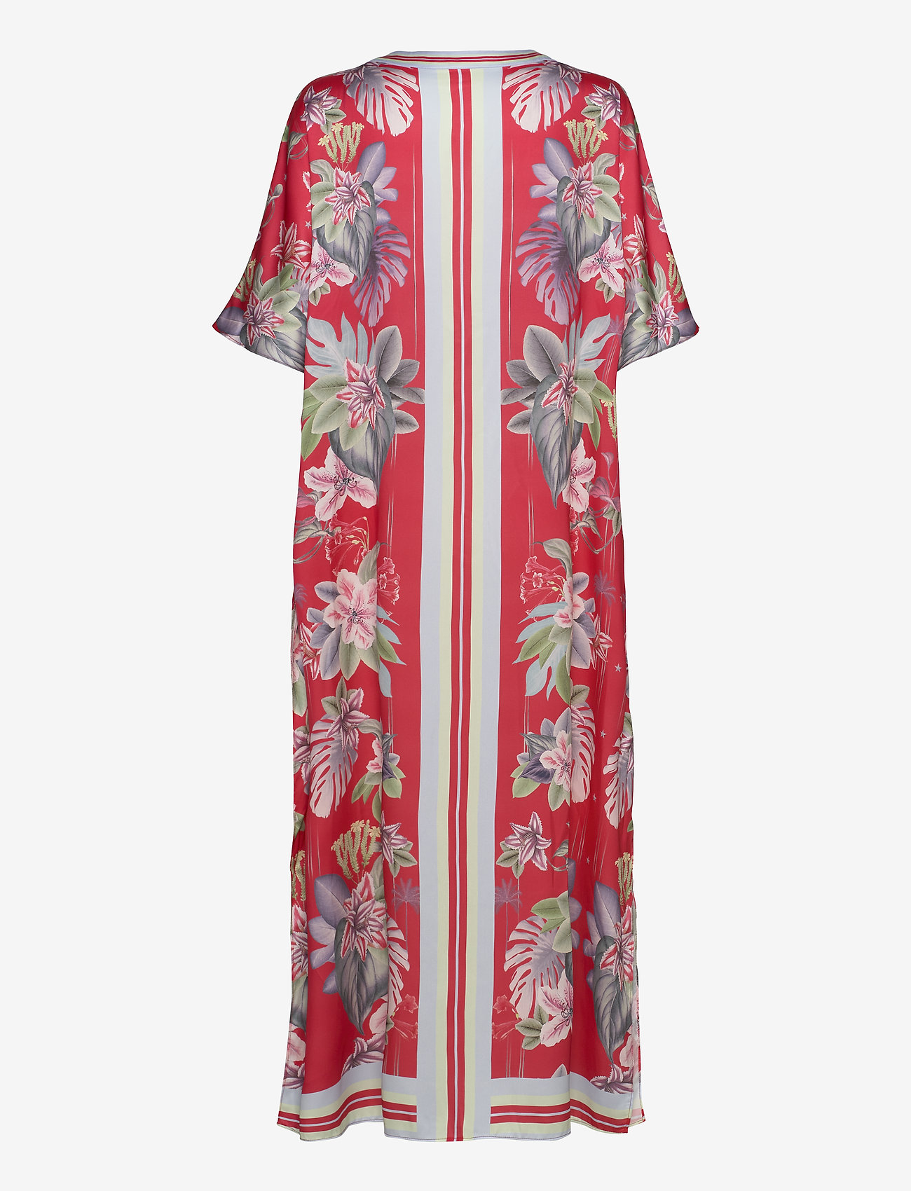 By Malina - Electra kaftan - electric jungle pink coral - 1