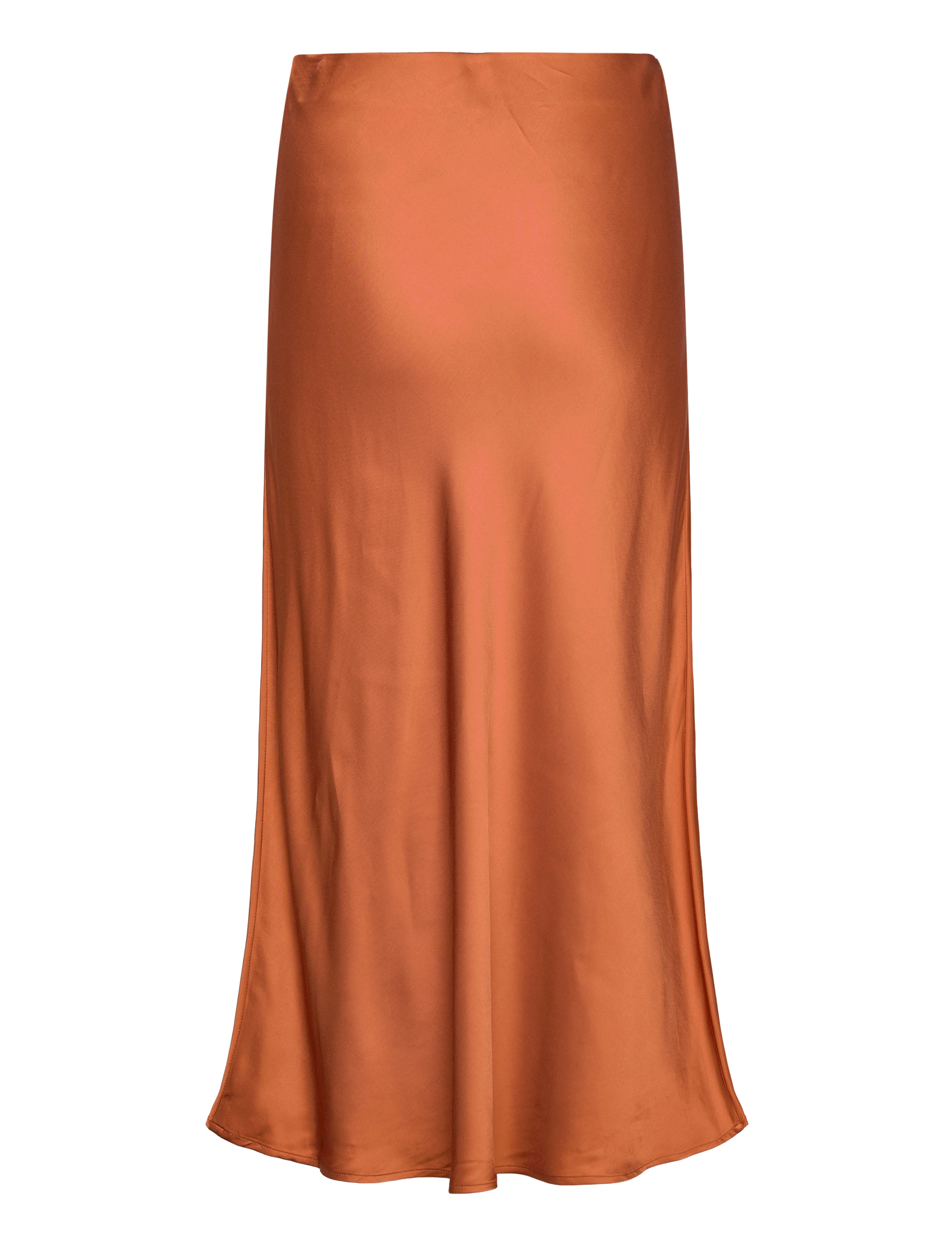 Malina - Aline slip midi skirt - mocha - 1