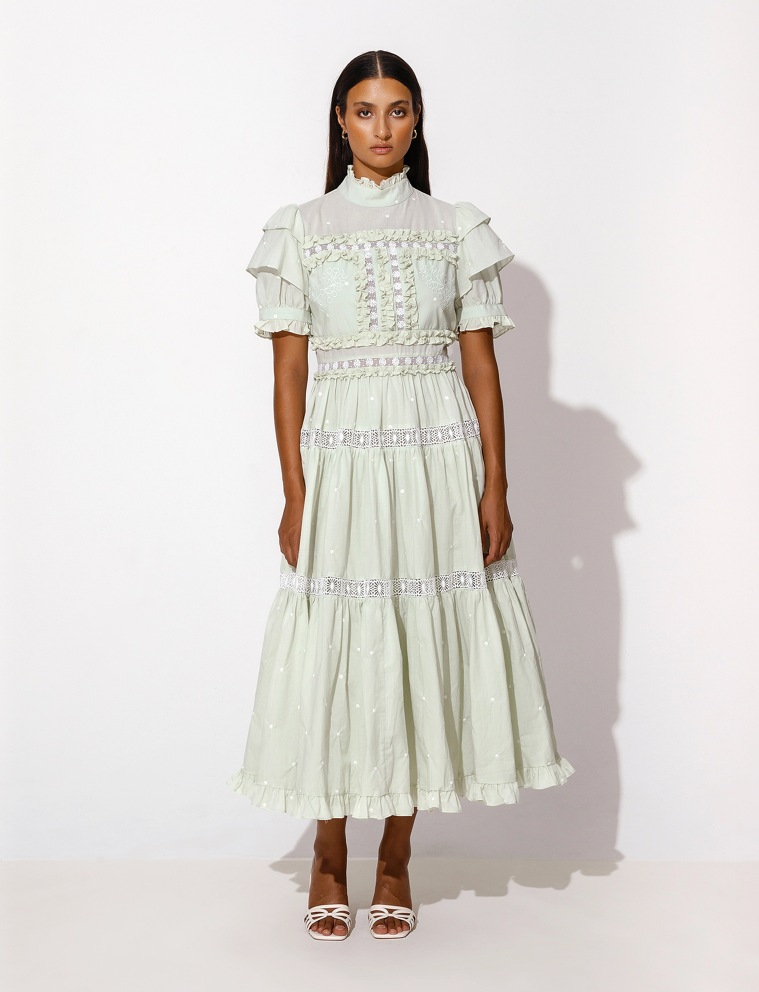 By Malina - Iro maxi dress - pistachio - 2