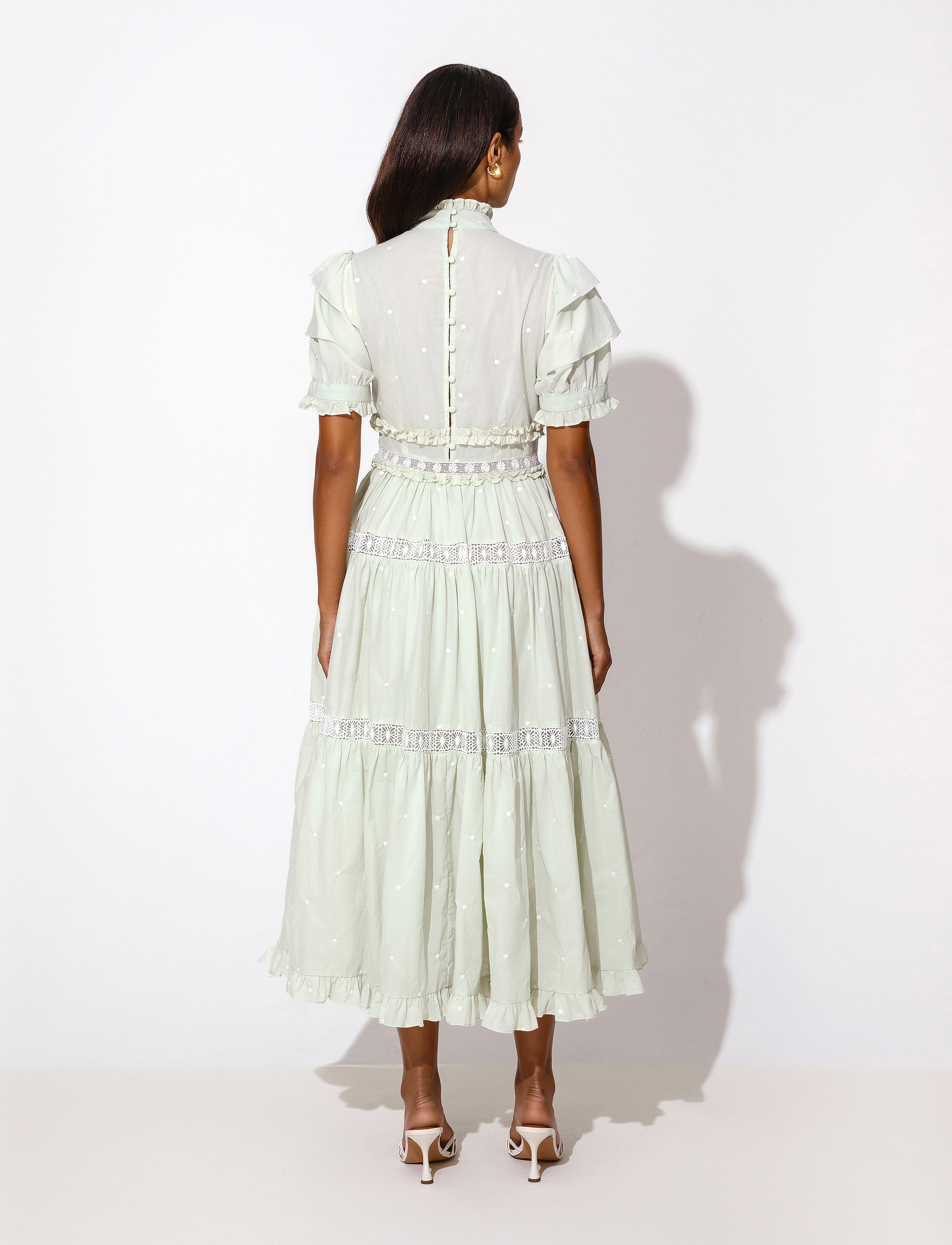 By Malina - Iro maxi dress - pistachio - 4