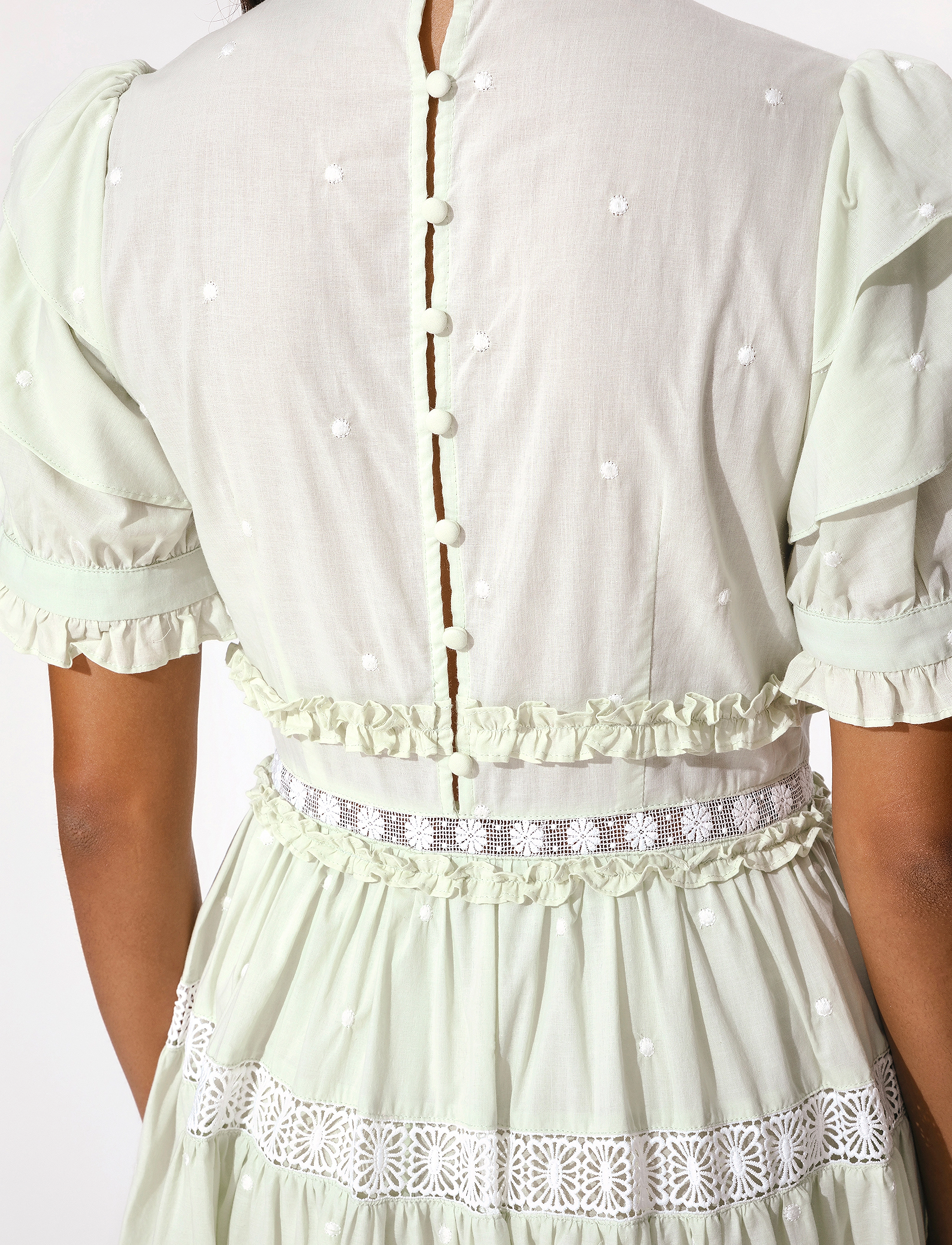 By Malina - Iro maxi dress - pistachio - 5