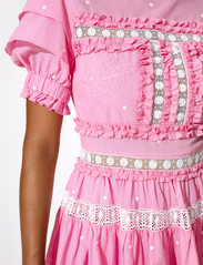 By Malina - Iro mini dress - sommarklänningar - blush pink - 5