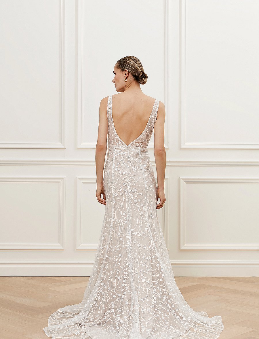 Malina - Noomi gown - champagne - 3