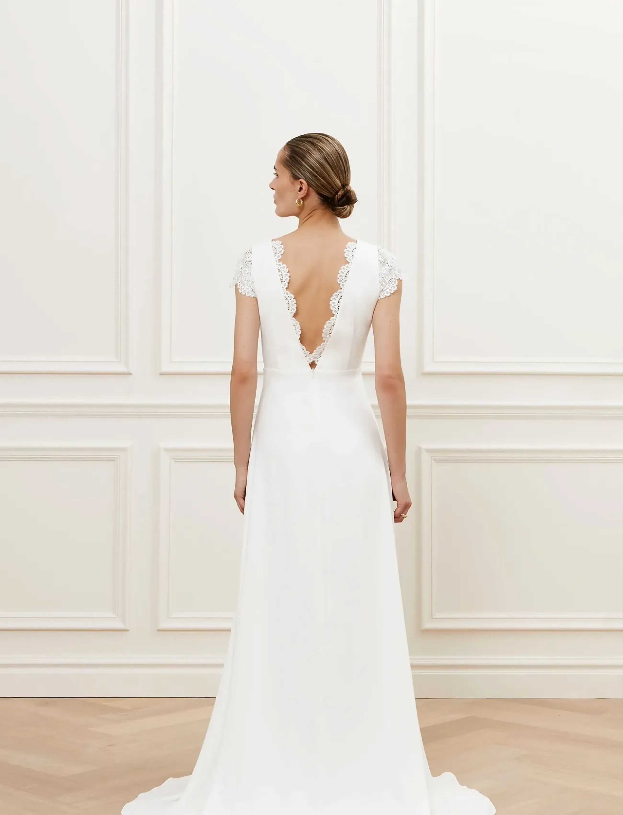 Malina - Blanca gown - bröllopsklänningar - ivory - 3