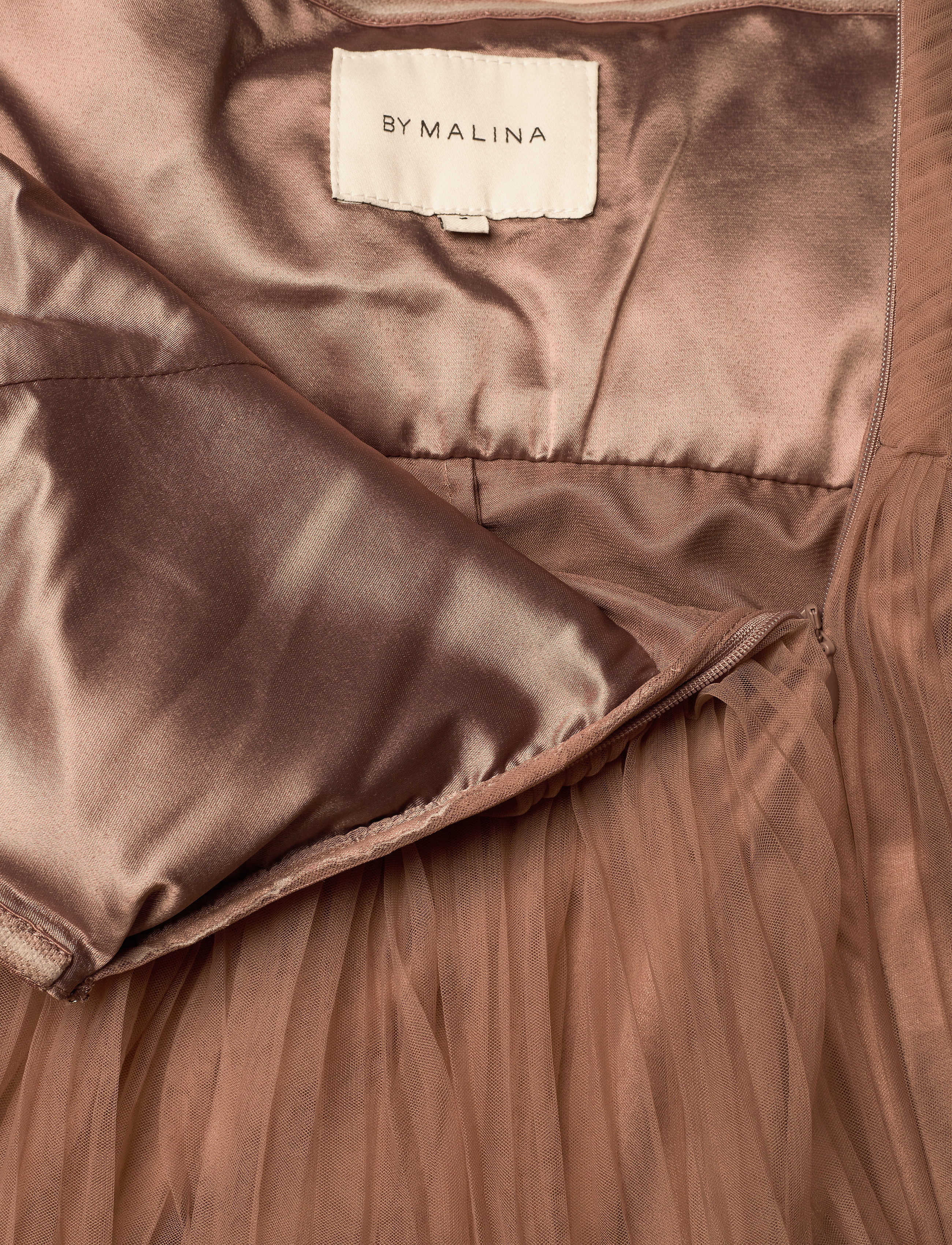 Malina - Constance dress - mud - 5