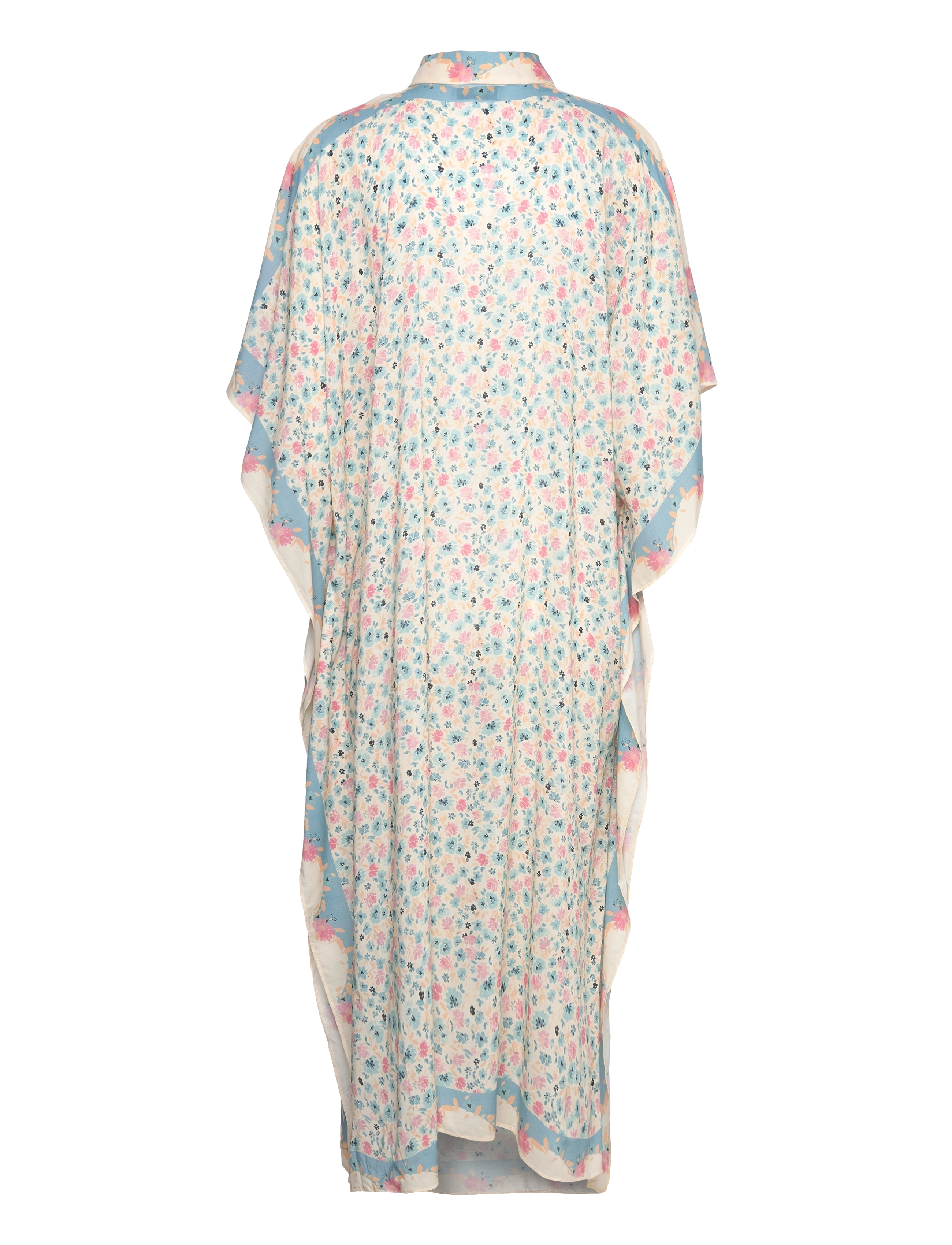Malina - Mollie printed rayon kaftan - disty - 2