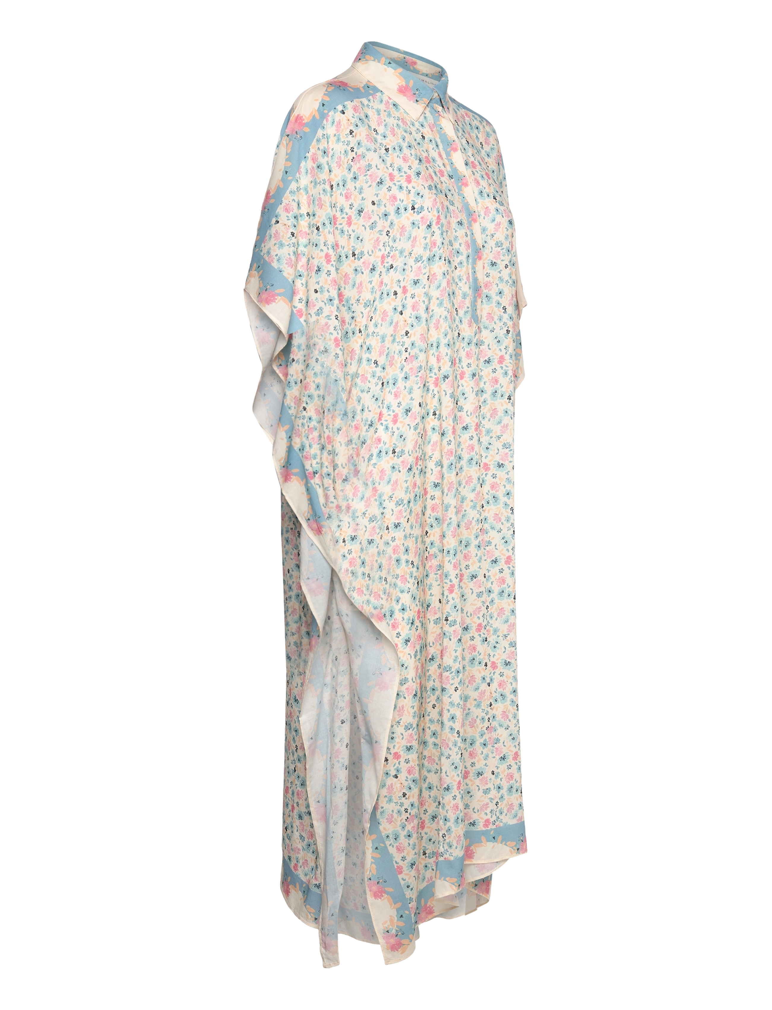 Malina - Mollie printed rayon kaftan - disty - 4