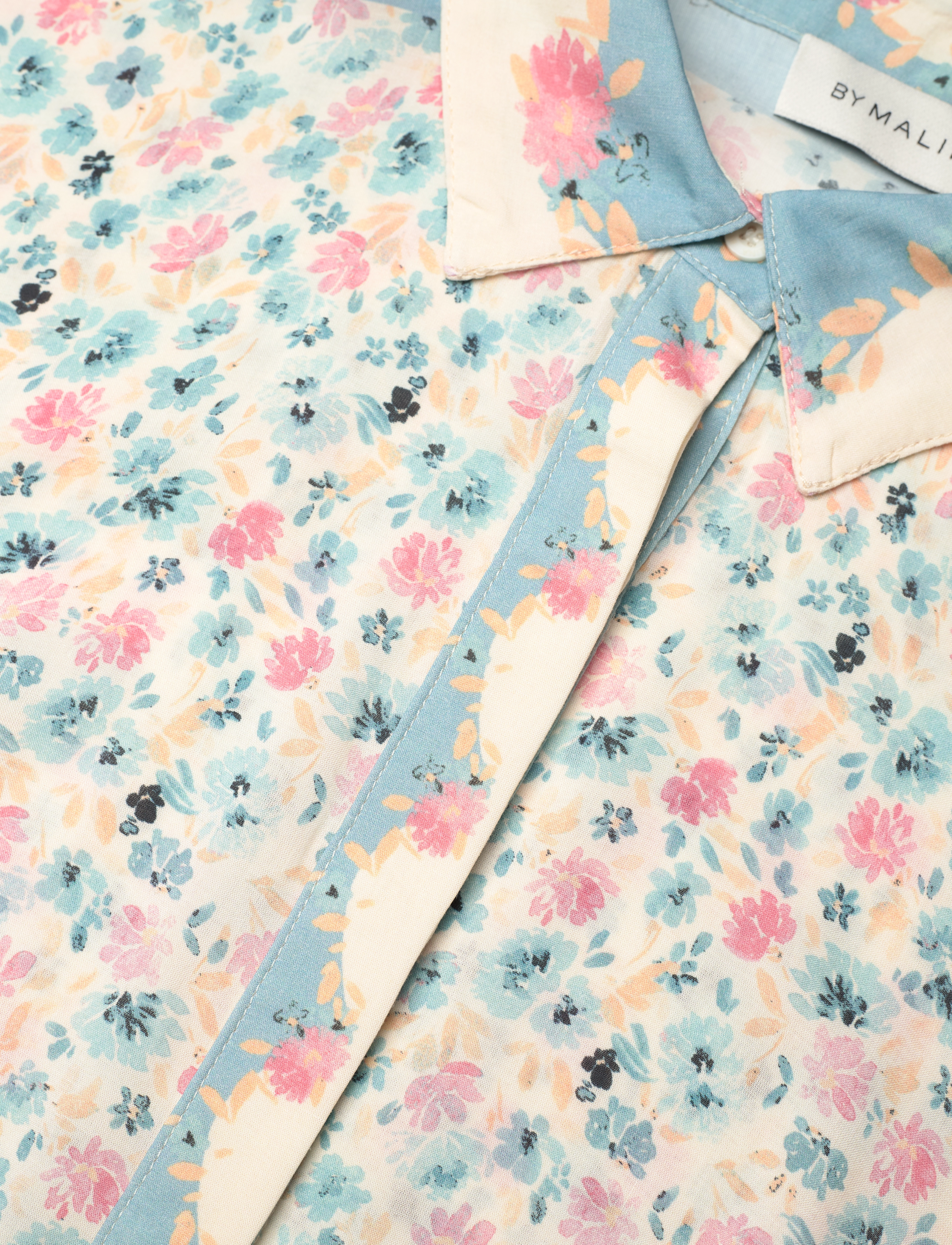 Malina - Mollie printed rayon kaftan - disty - 5
