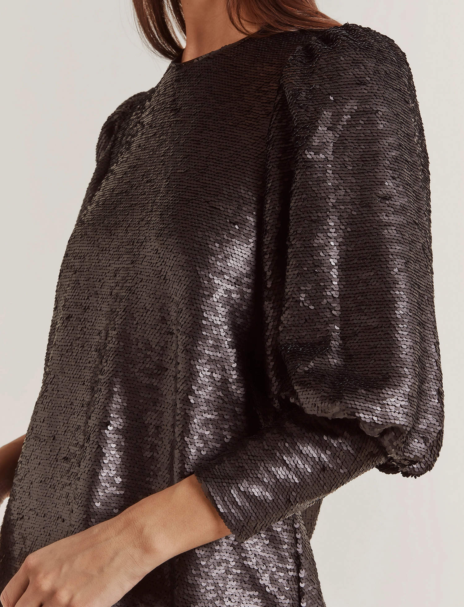 Malina - Rubina dress - litterkleidid - matte black - 3