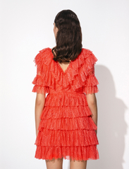 Malina - Sky dress - odzież imprezowa w cenach outletowych - coral - 5