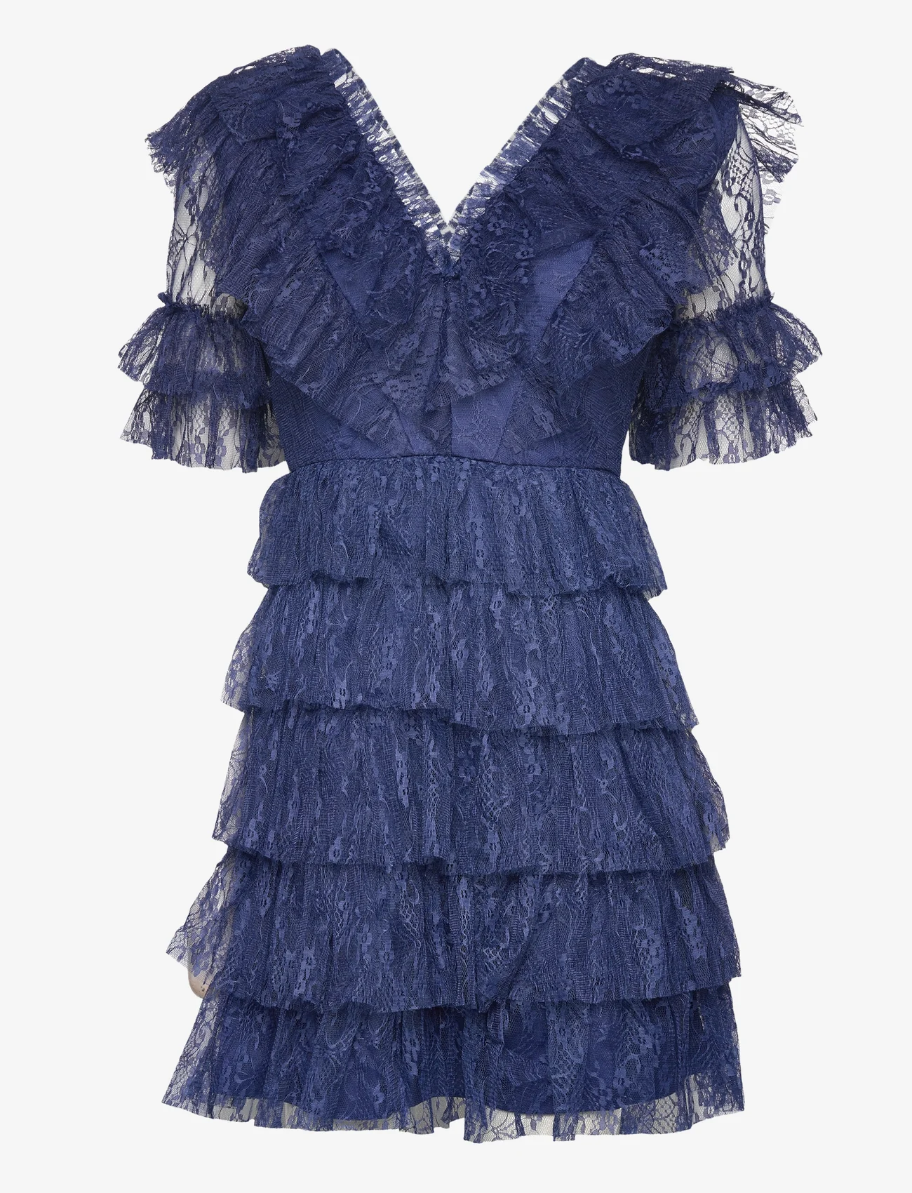 Malina - Sky dress - odzież imprezowa w cenach outletowych - indigo - 0