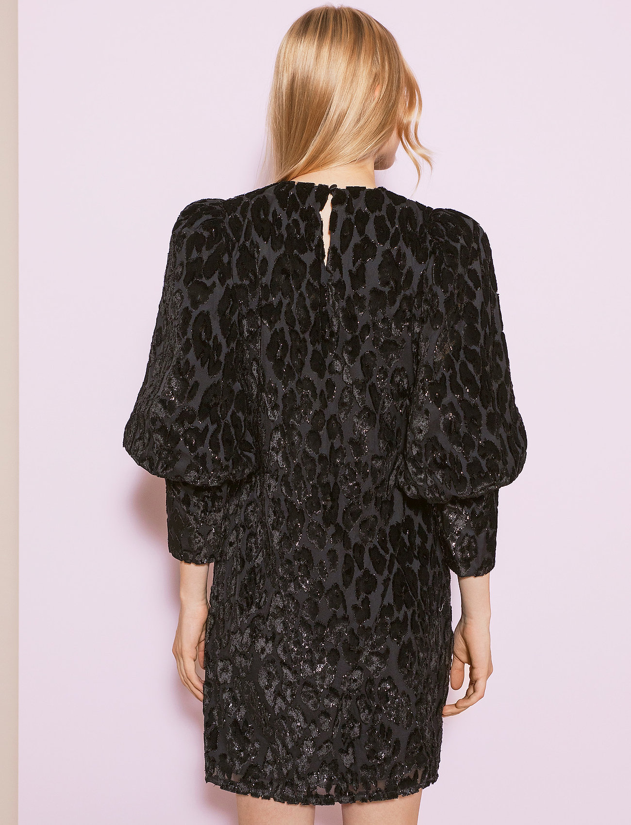 By Malina - Rubina velvet dress - black sparkle - 3