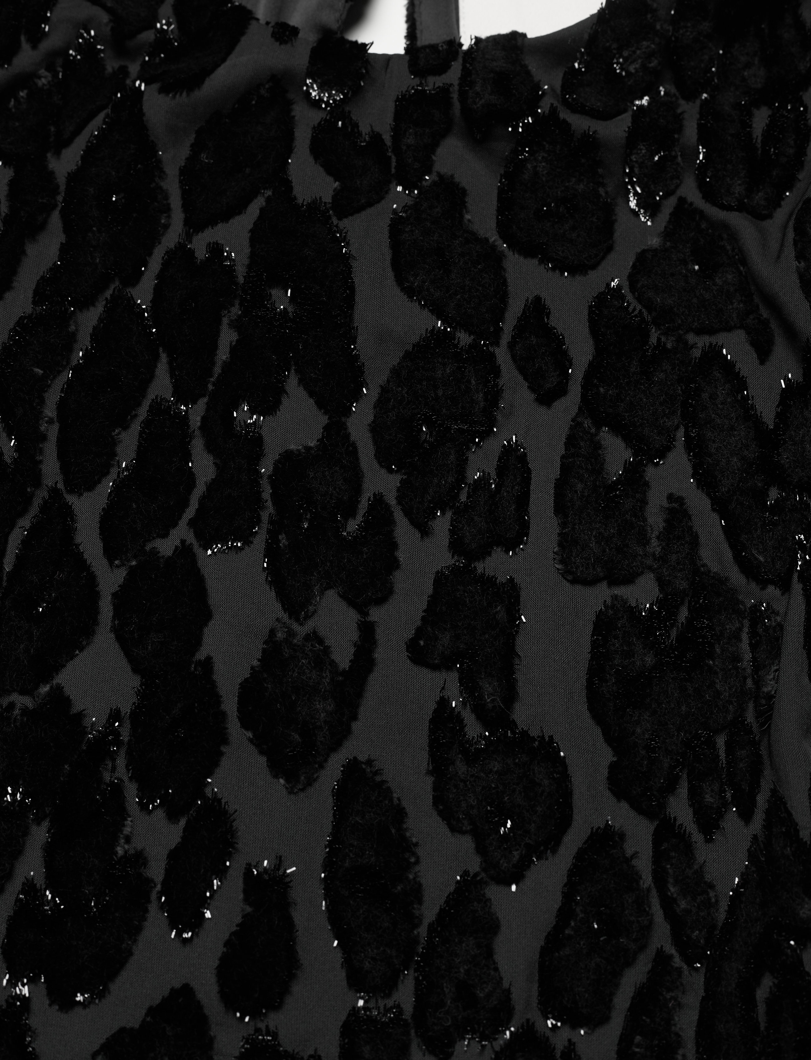 By Malina - Rubina velvet dress - black sparkle - 4