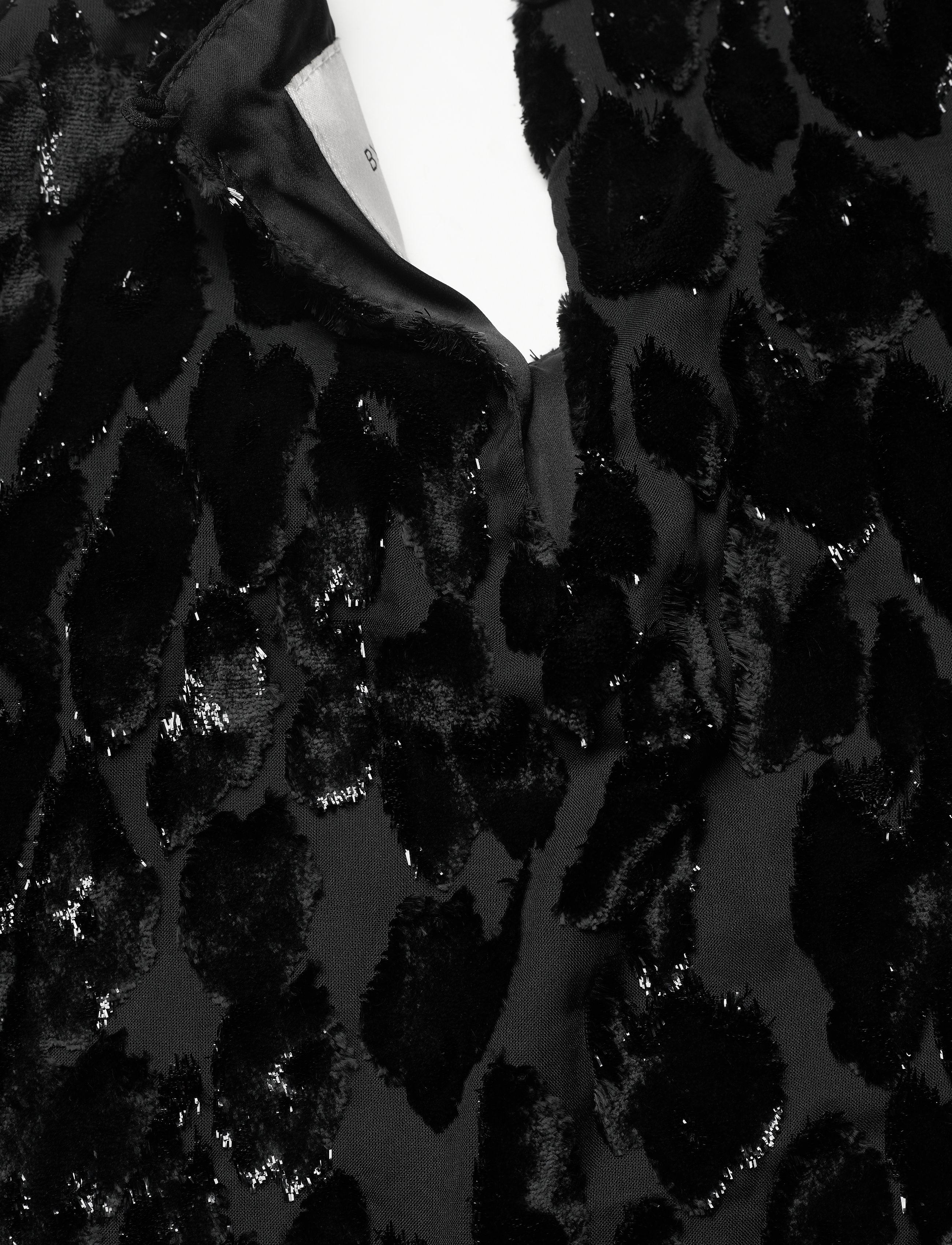 By Malina - Rubina velvet dress - black sparkle - 5