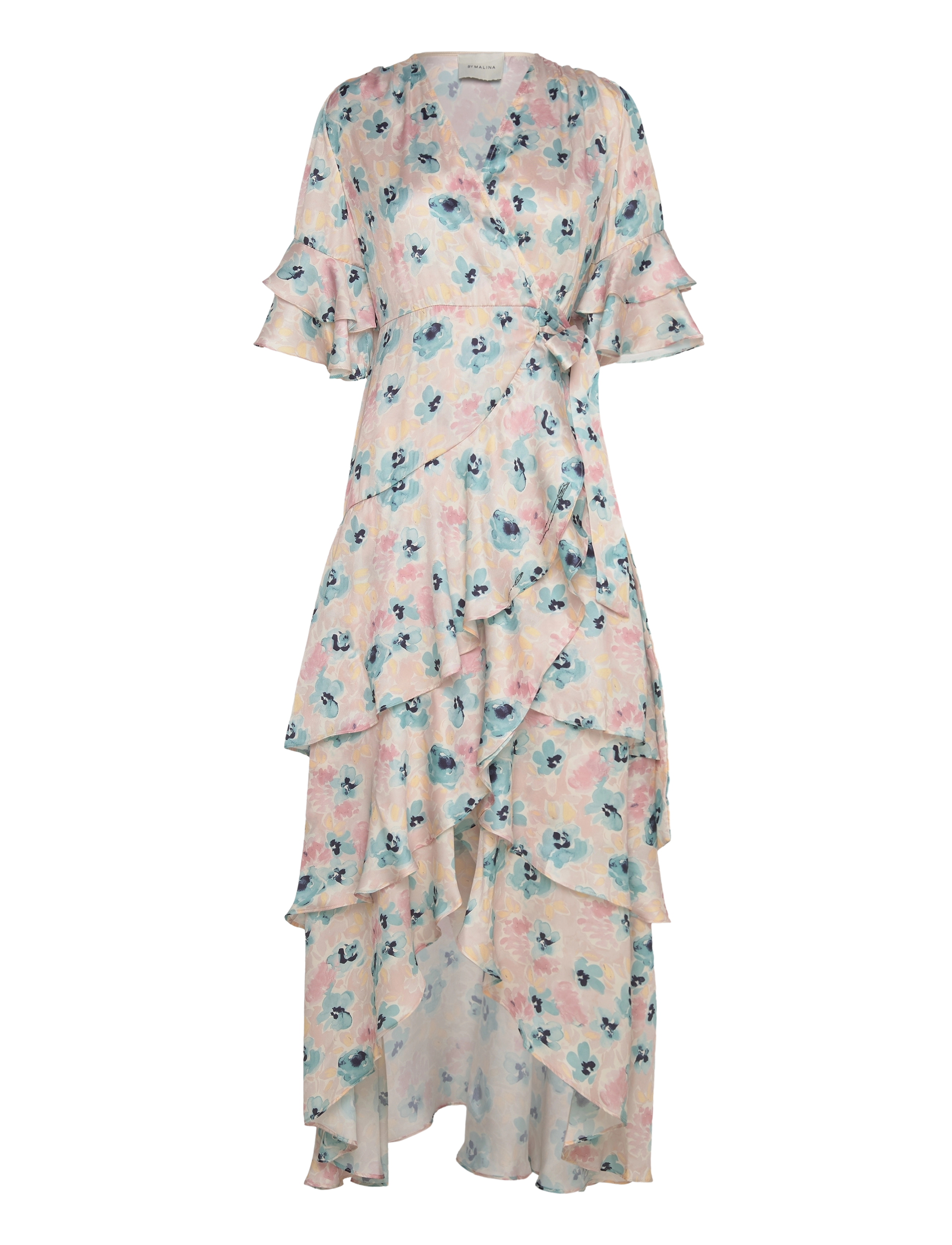 Malina Vienna dress - Kläder - FLORALS / pink/rose