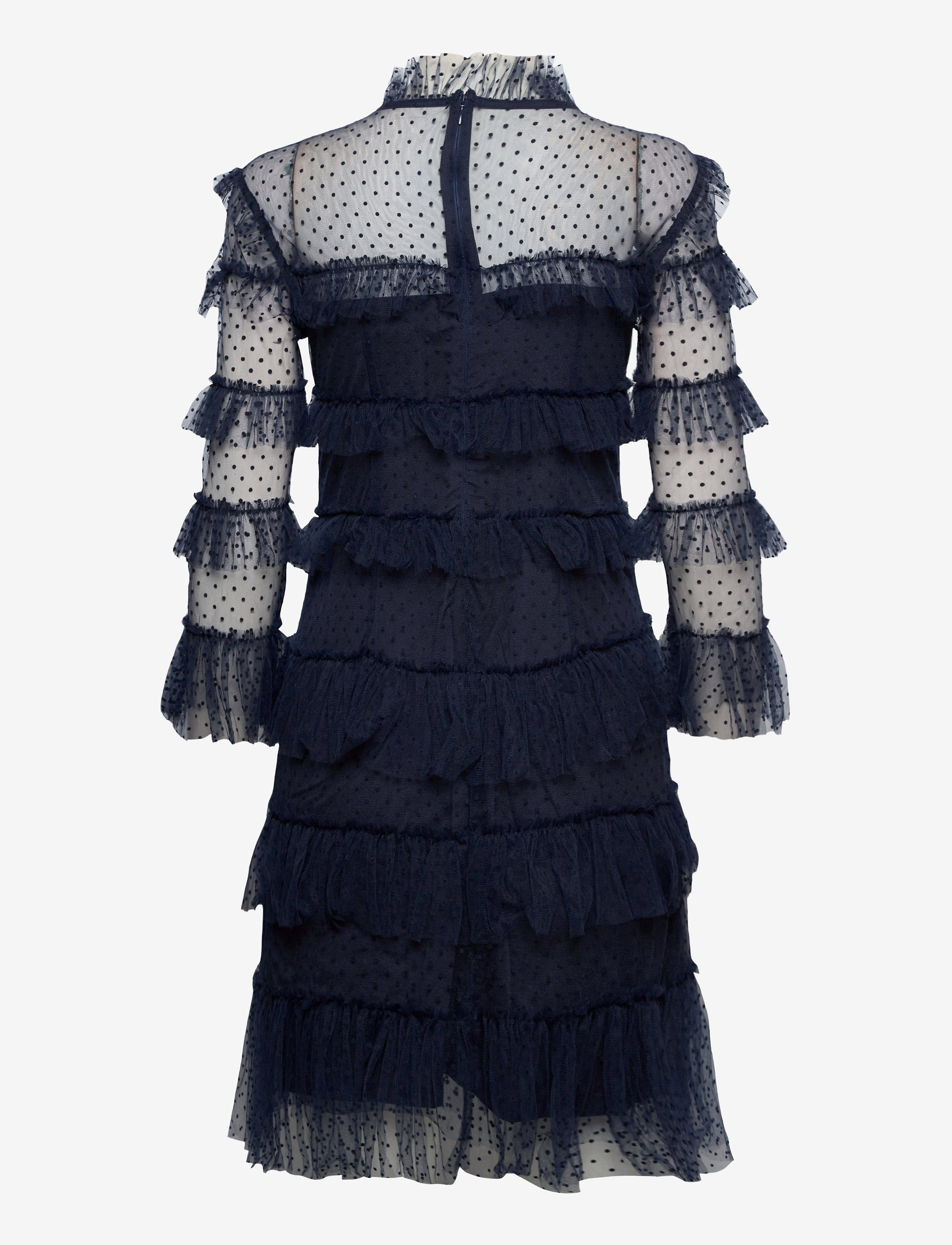 By Malina - Carmine dotted dress - deep blue - 2