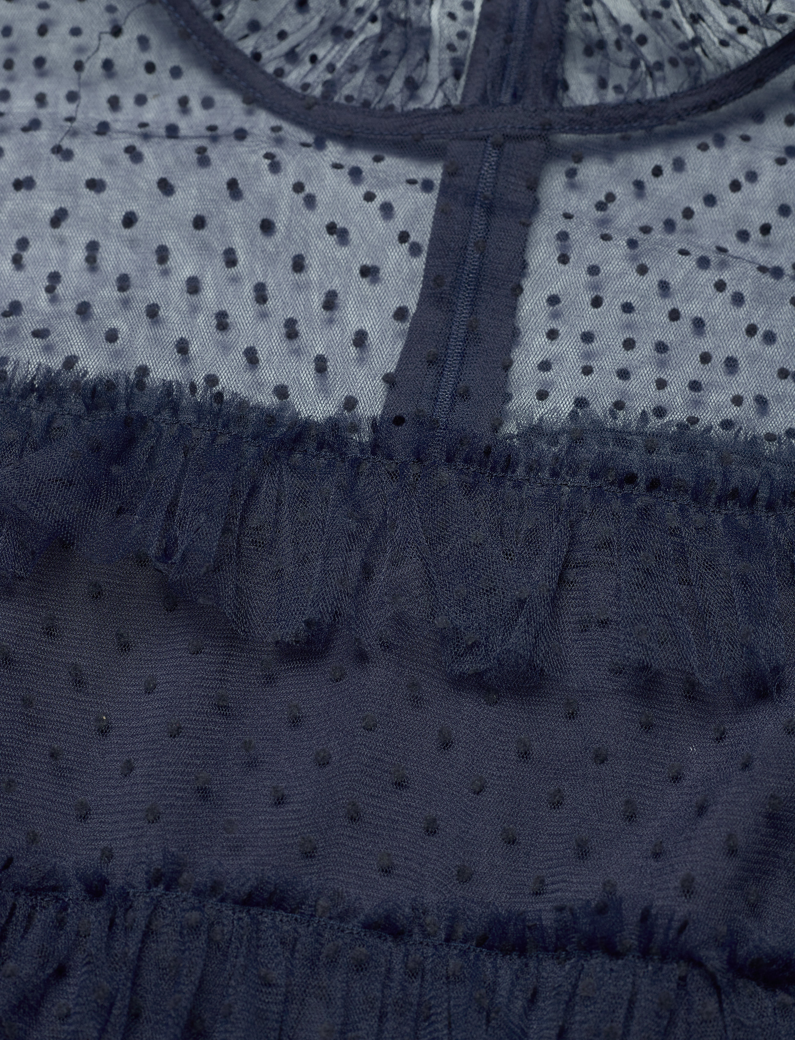By Malina - Carmine dotted dress - deep blue - 4