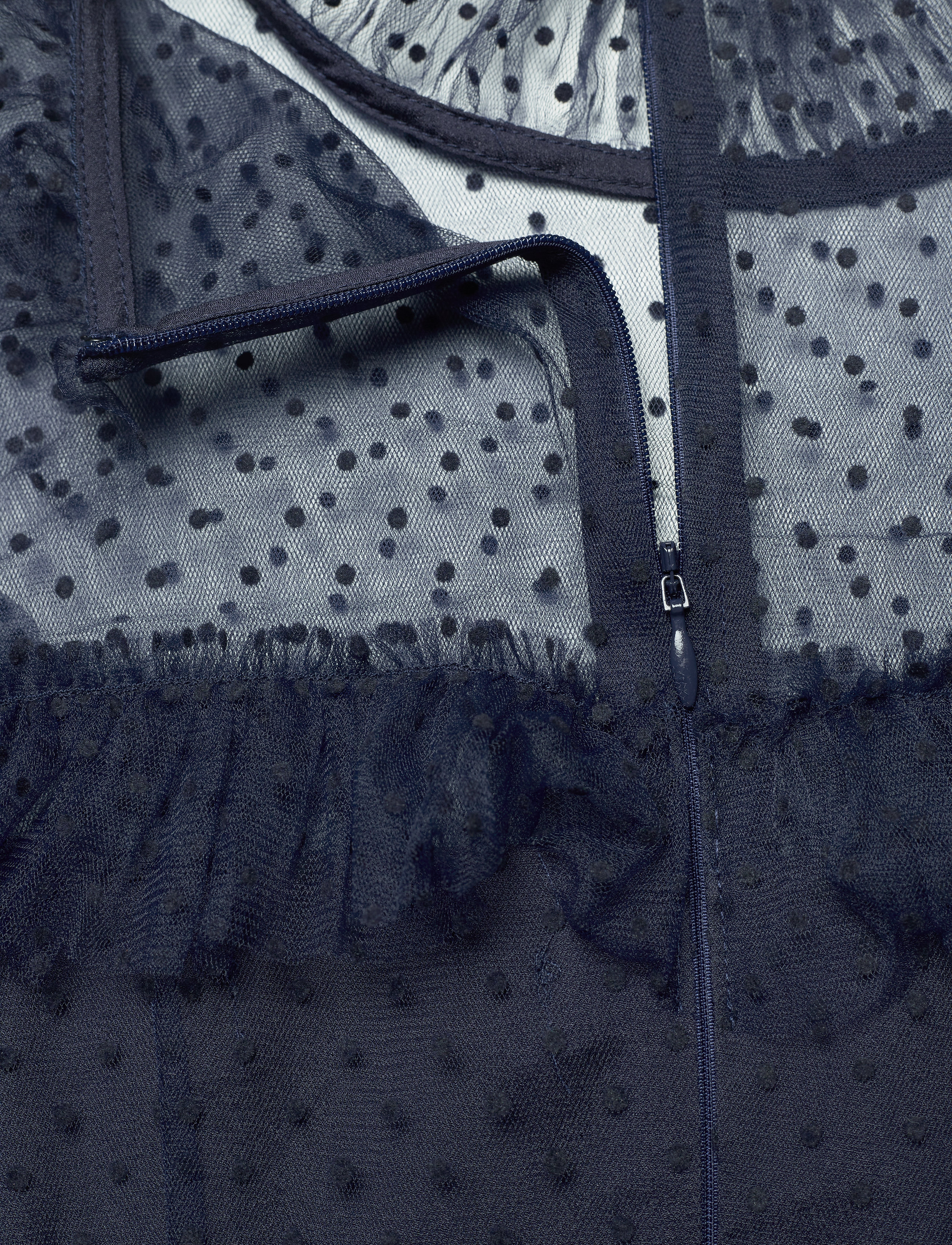 By Malina - Carmine dotted dress - deep blue - 5