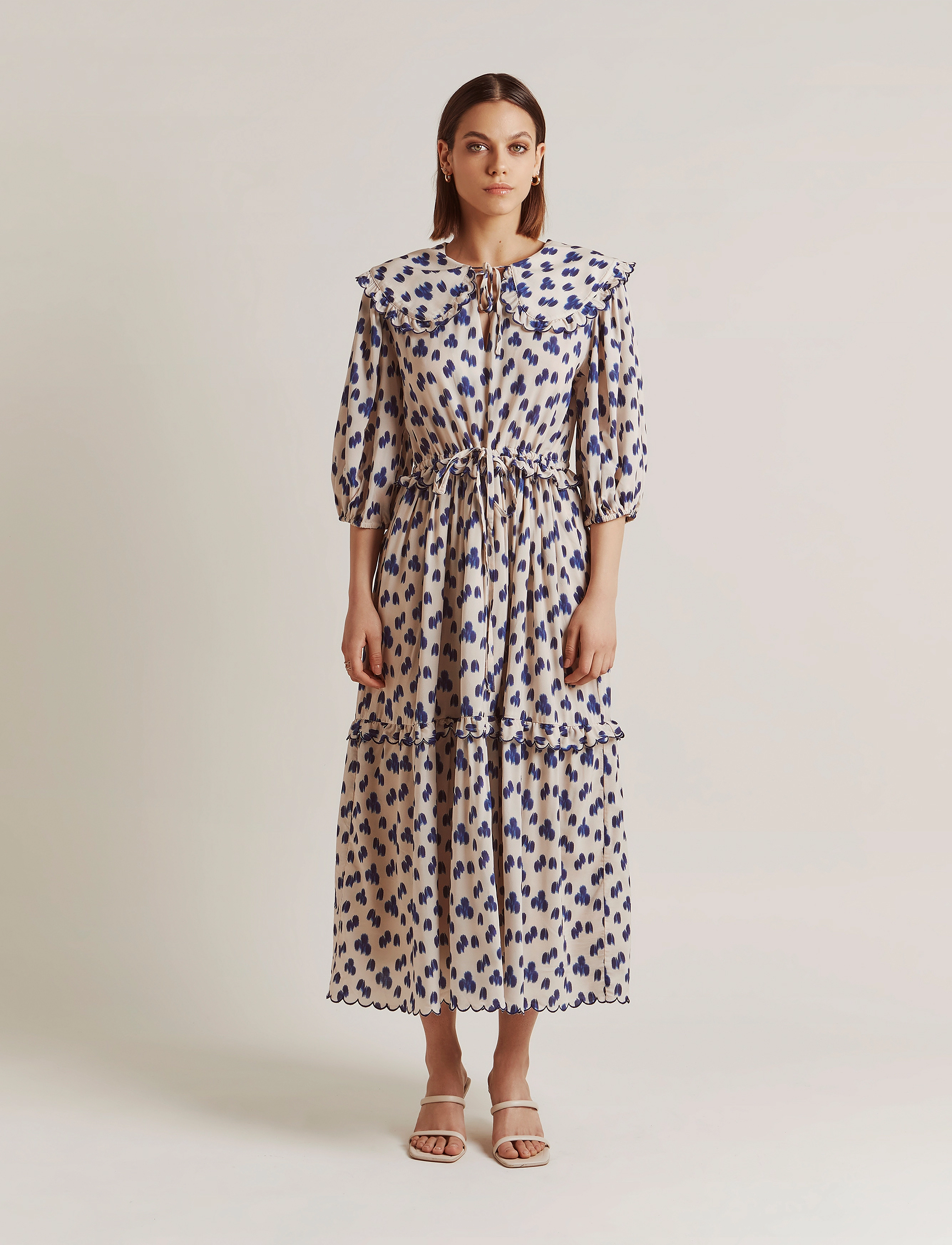 Malina - Joelle dress - blue drops - 2