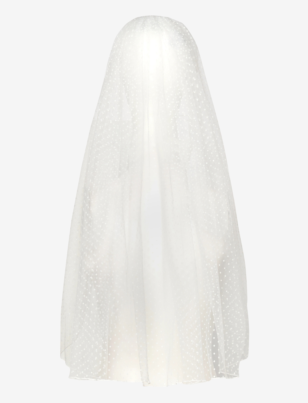 Malina - Dotted veil short - pulmakleidid - ivory - 1