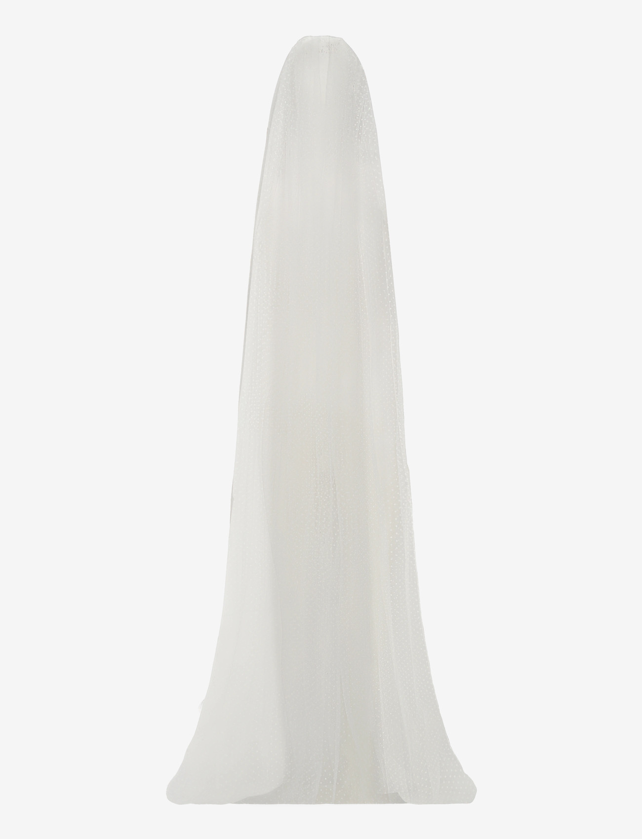 Malina - Dotted veil long - suknie ślubne - ivory - 0