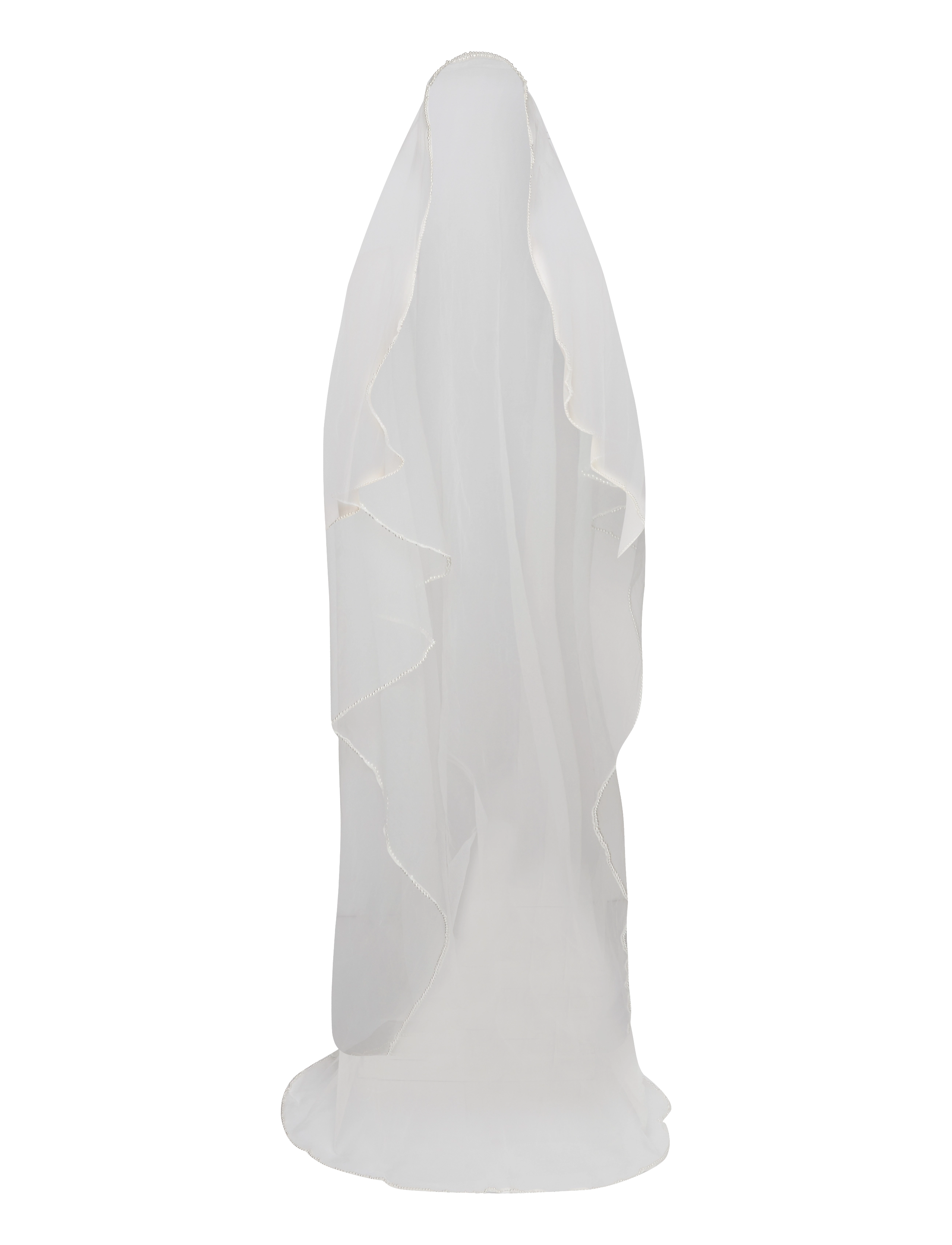 MALINA Bohemian Veil Weiß - One Size - Damen