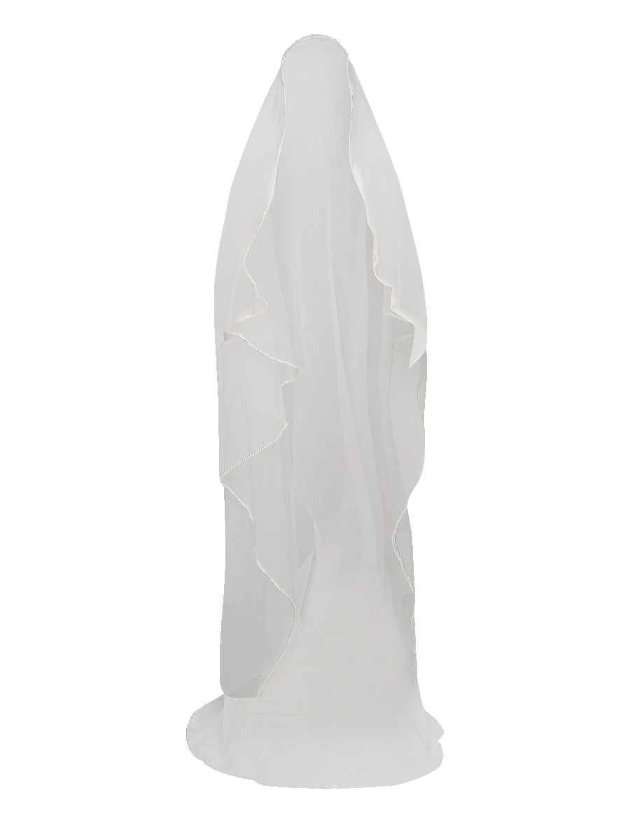Malina - Bohemian veil - brautkleider - white - 1