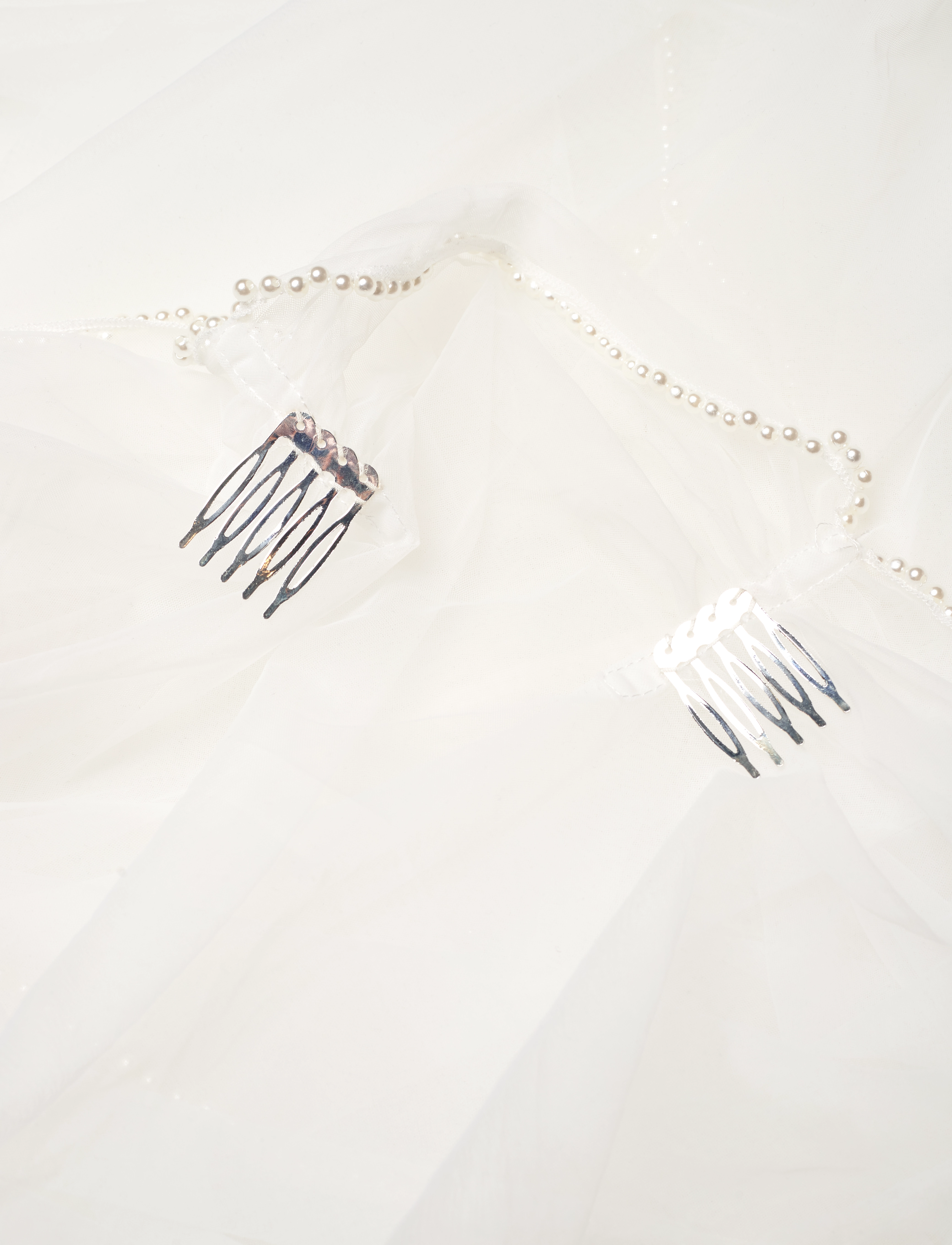Malina - Bohemian veil - pulmakleidid - white - 5