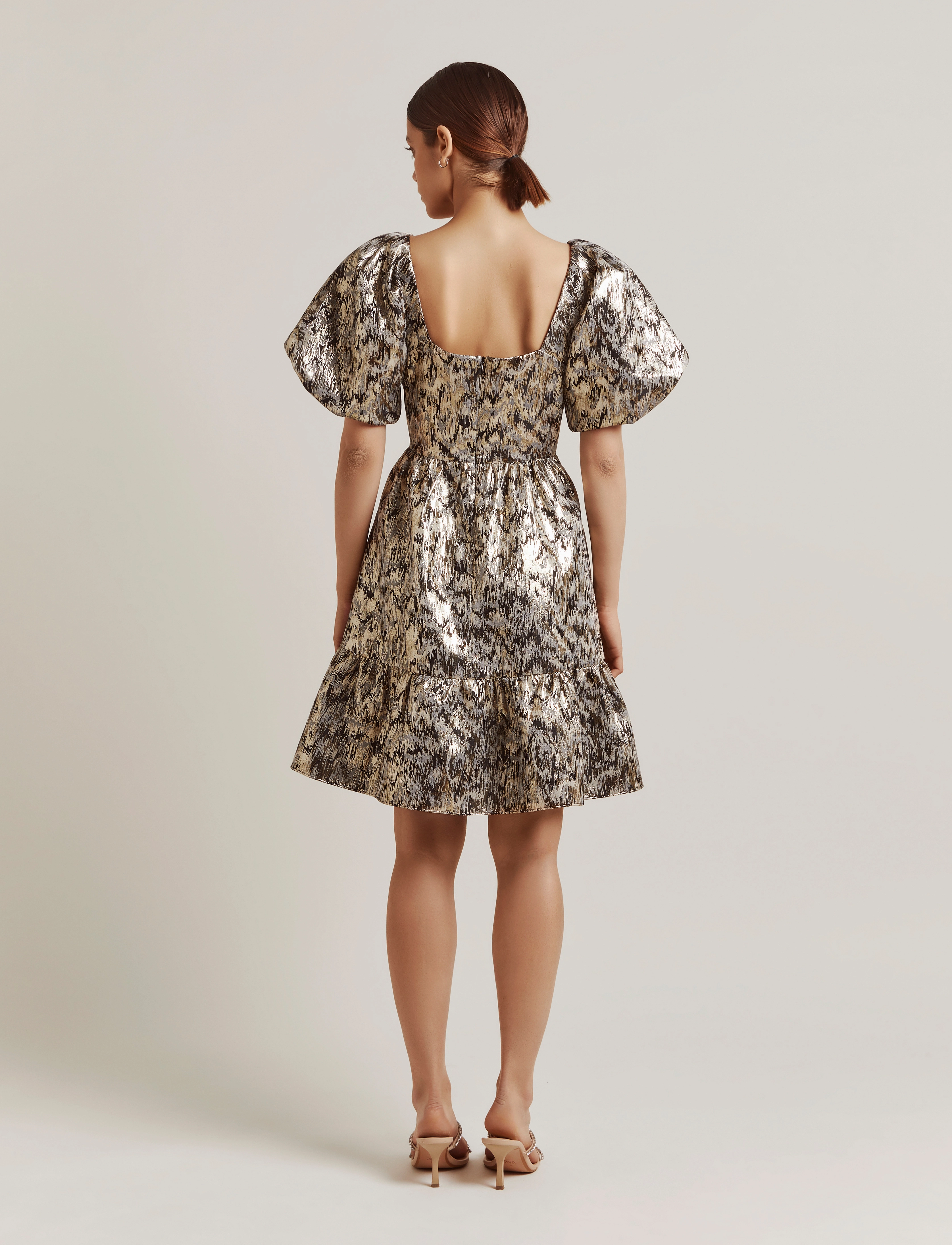 Malina - Columbine dress - festkjoler - multi metallic - 3