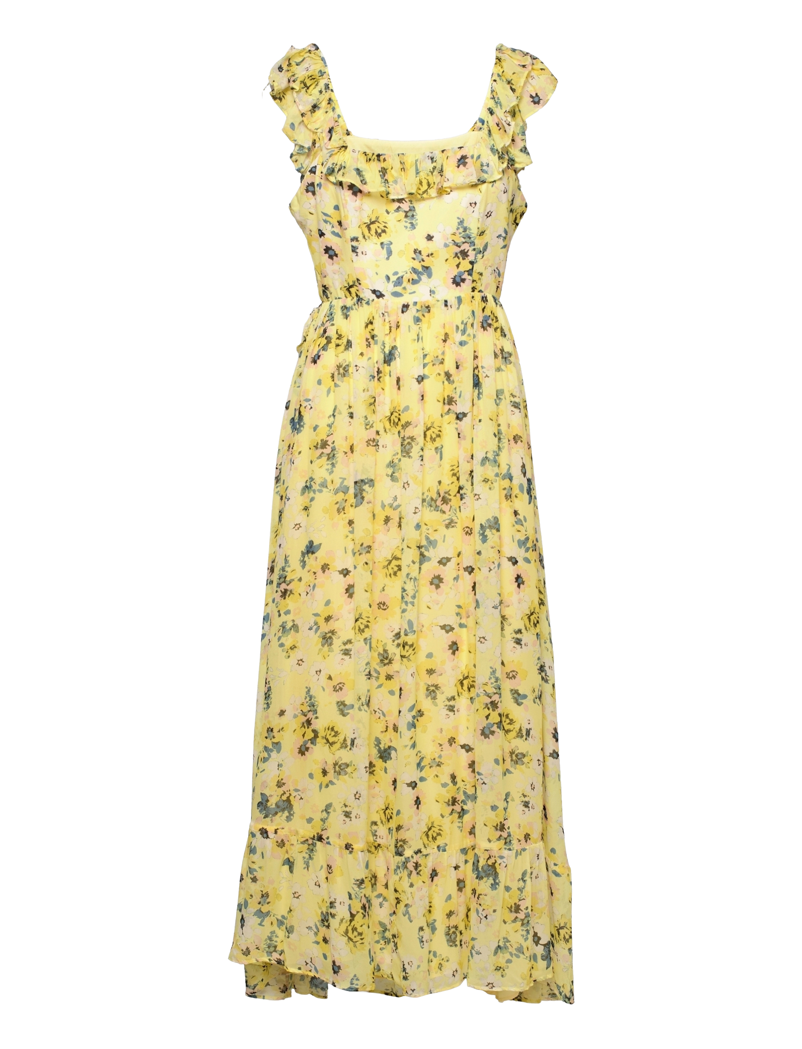 By Malina - Amandine dress - botanica lemon - 1