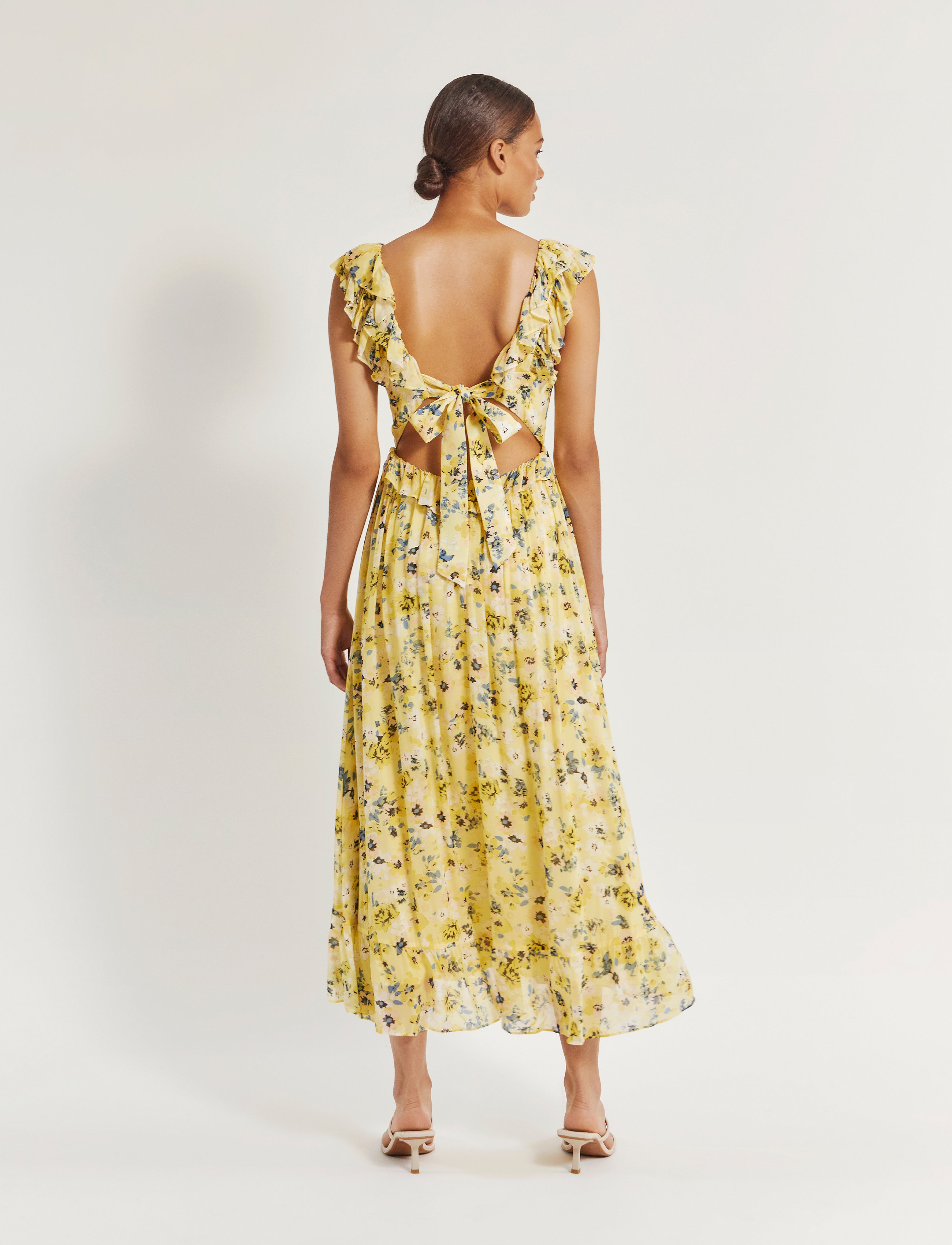 By Malina - Amandine dress - botanica lemon - 3