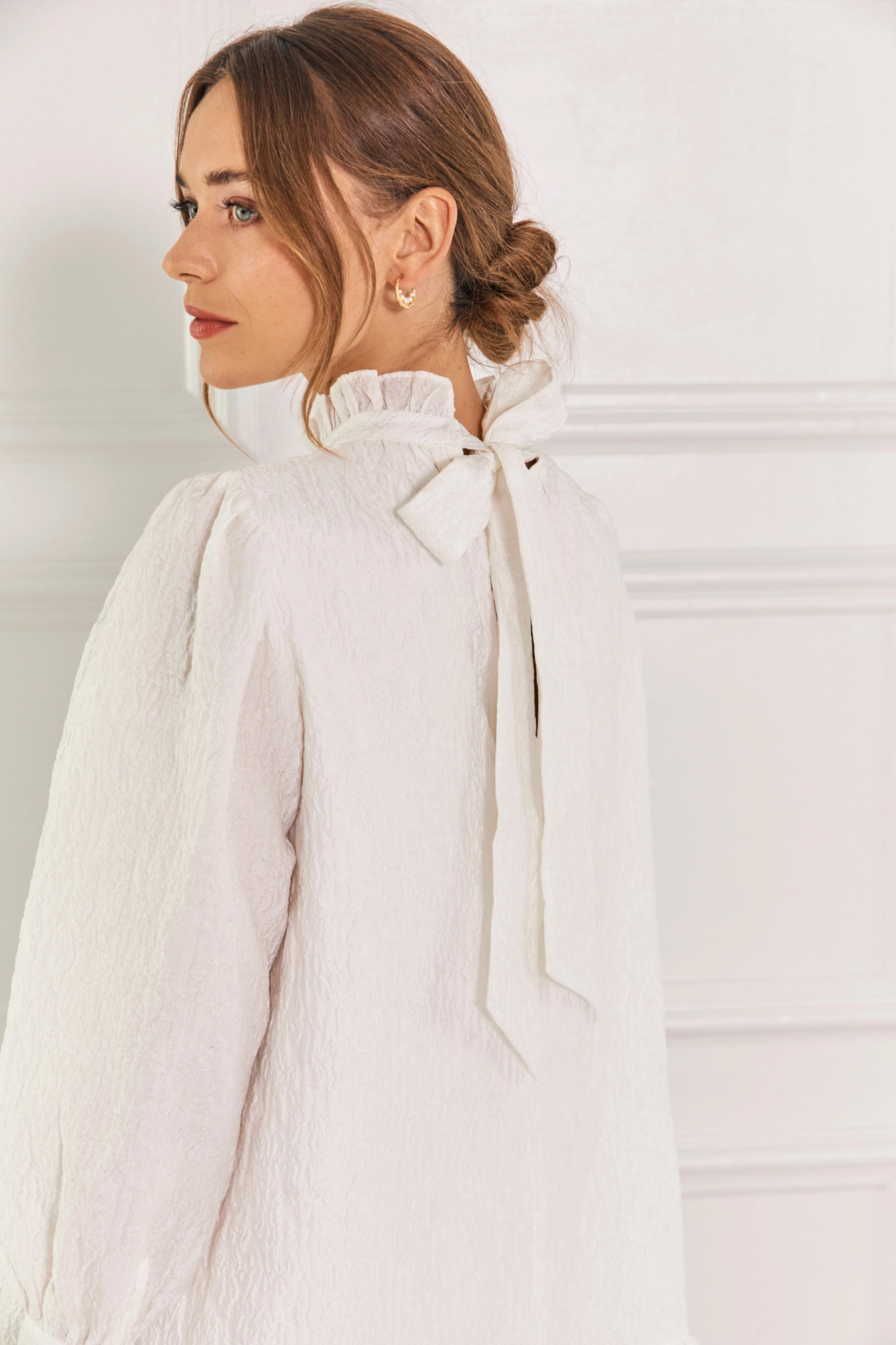 By Malina - Fiona dress - ivory - 4