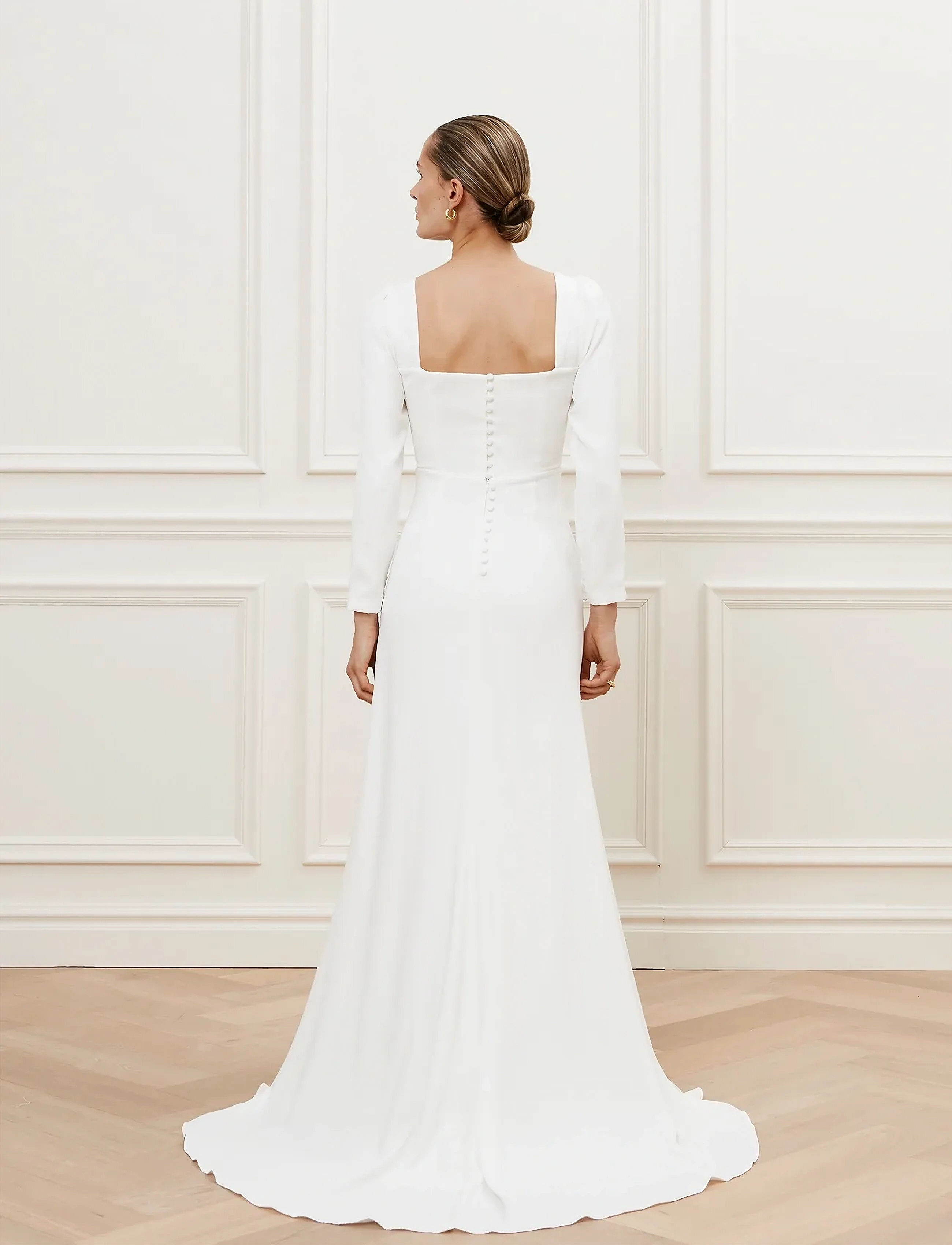 Malina - Carmen gown - ivory - 3