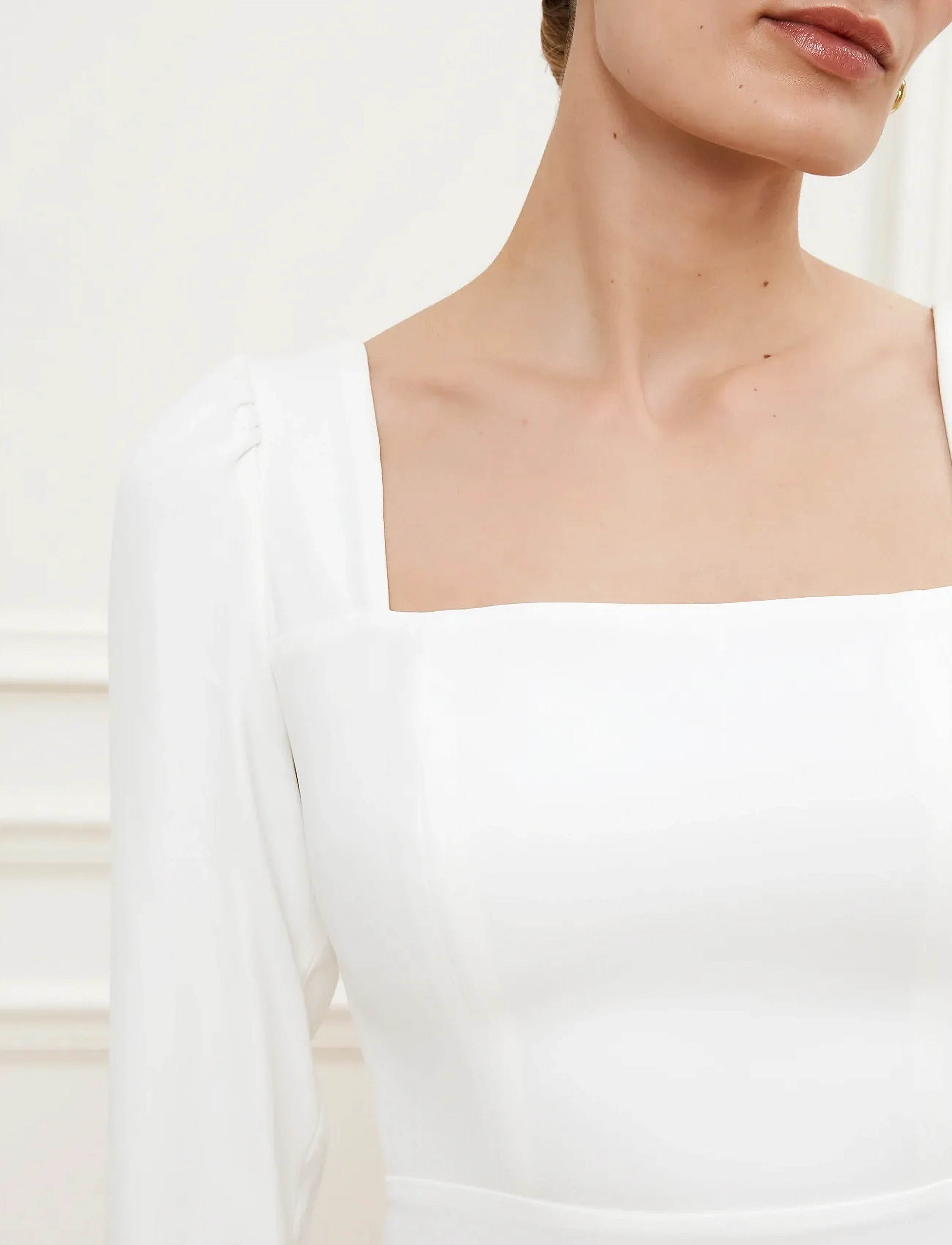Malina - Carmen gown - ivory - 5