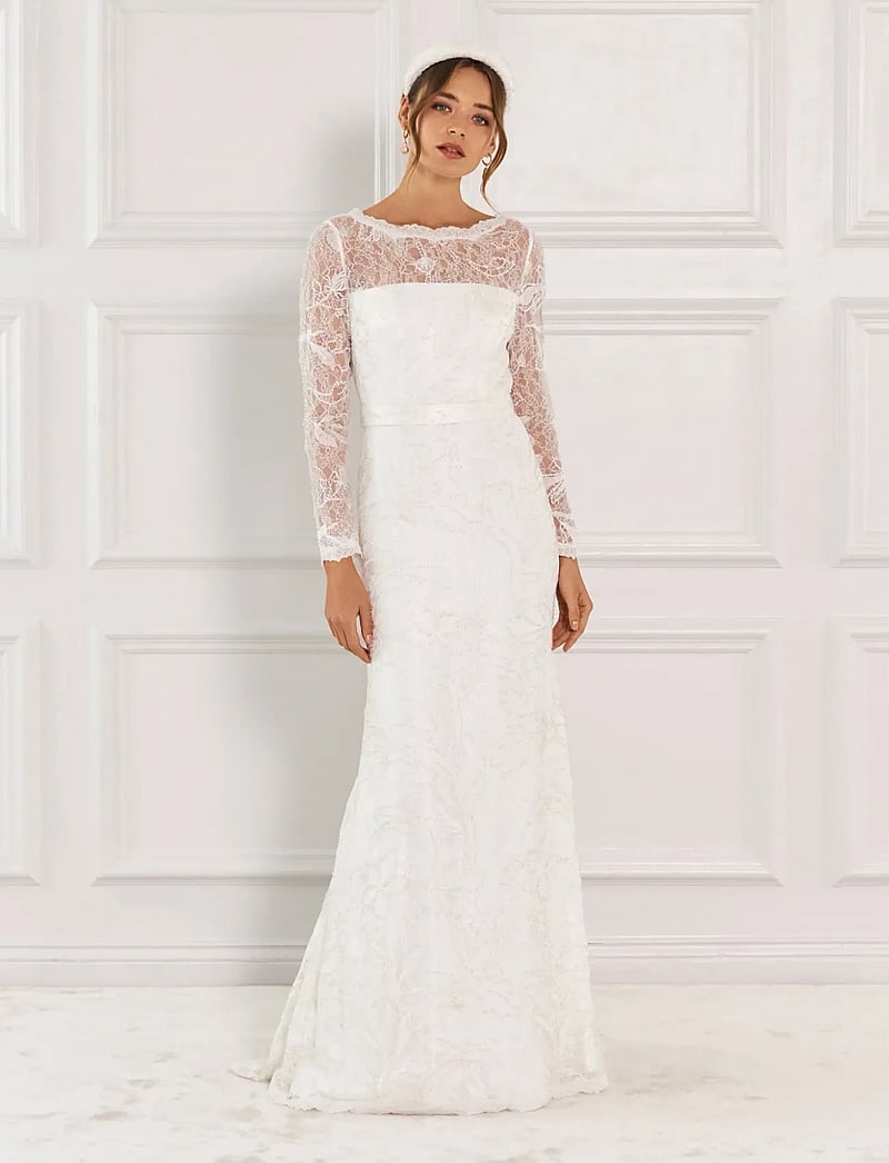 Malina - Daniela beaded gown - brudekjoler - ivory - 0