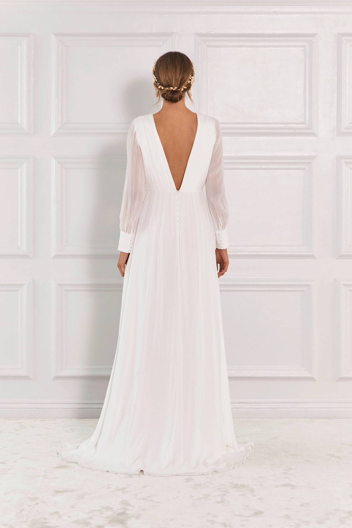 Malina - Luna gown - pulmakleidid - ivory - 3