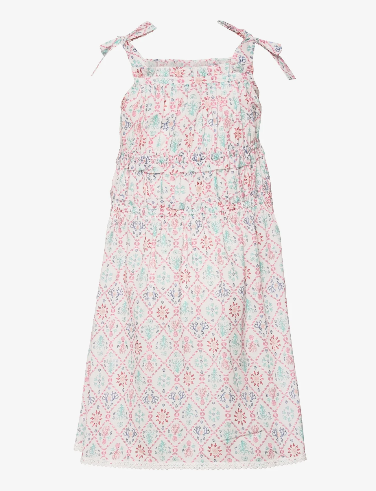 Malina - Mini Amara dress - sukienki codzienne bez rękawów - capri corals blush - 1