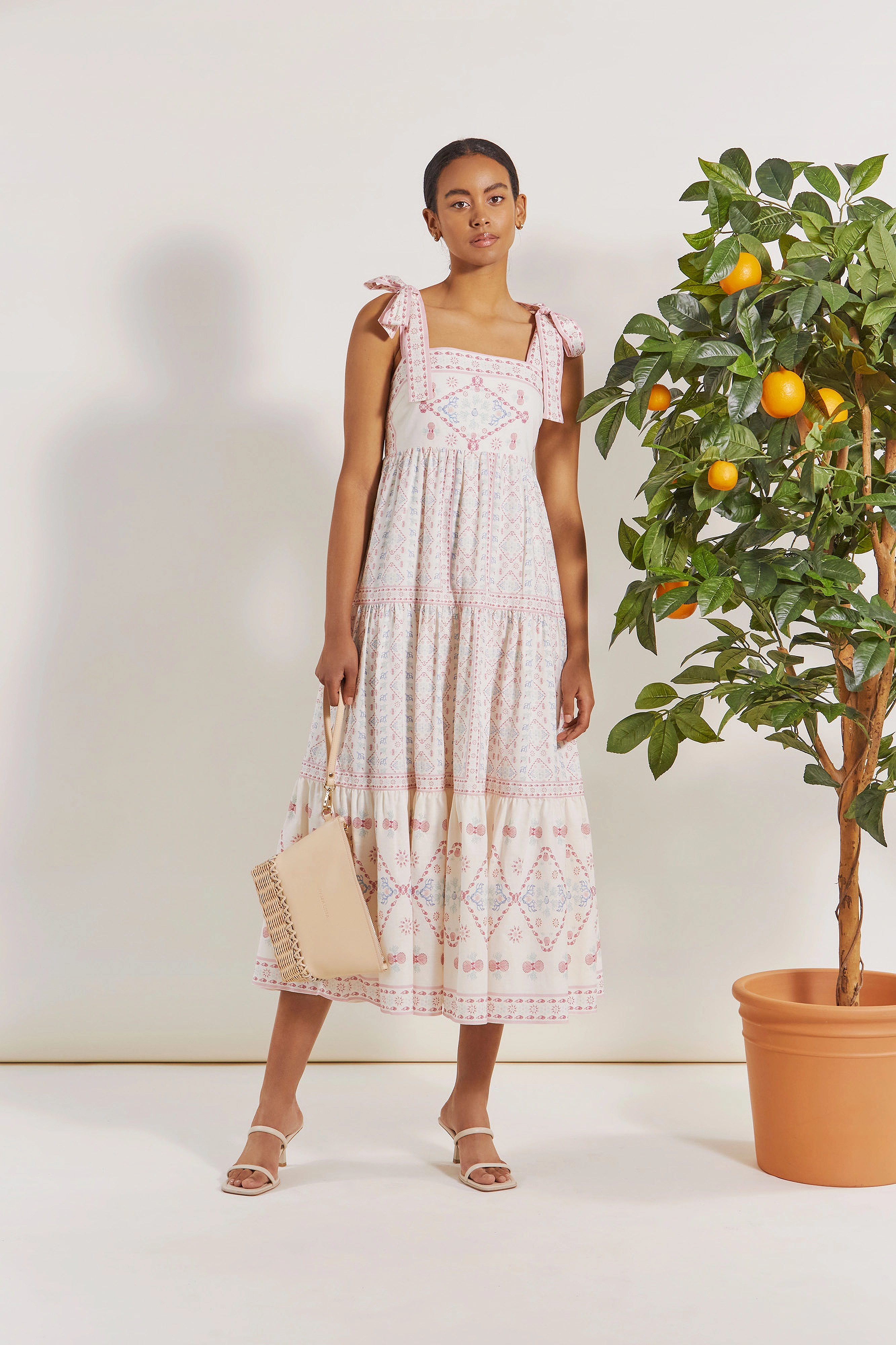 By Malina - Grazia dress - capri corals blush - 3