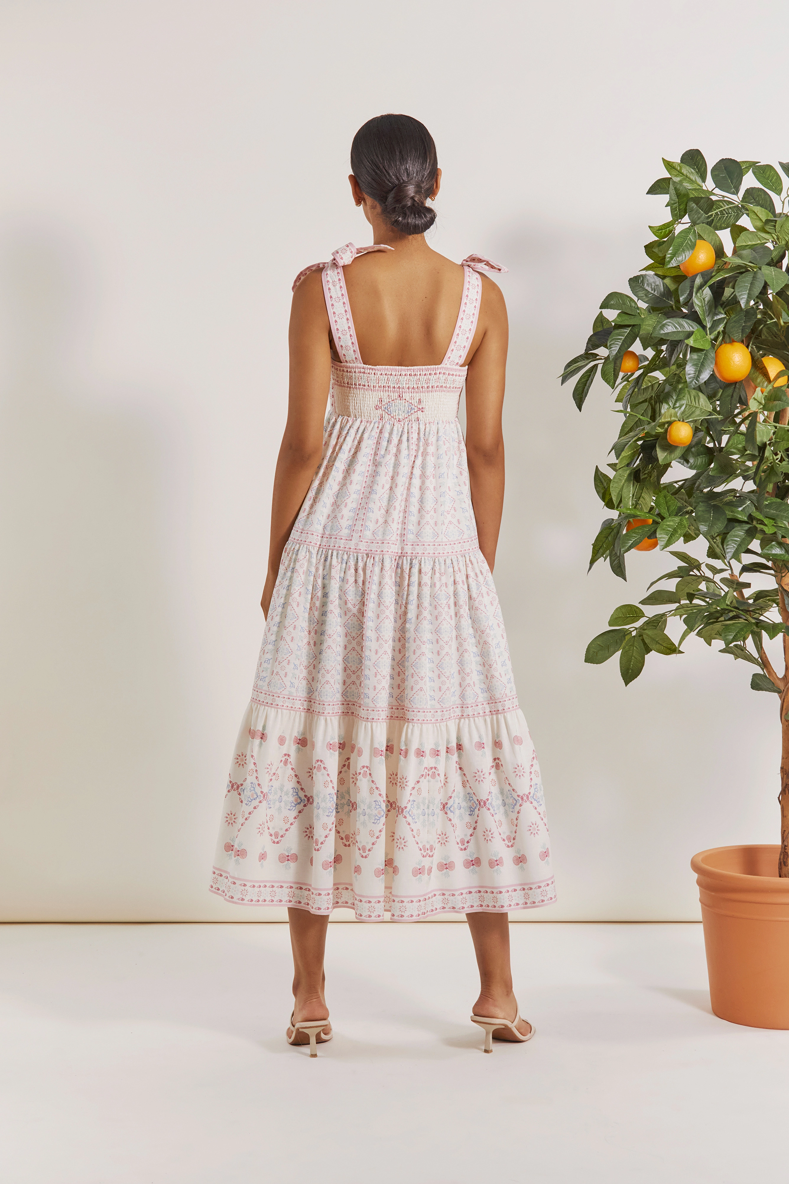 By Malina - Grazia dress - capri corals blush - 4