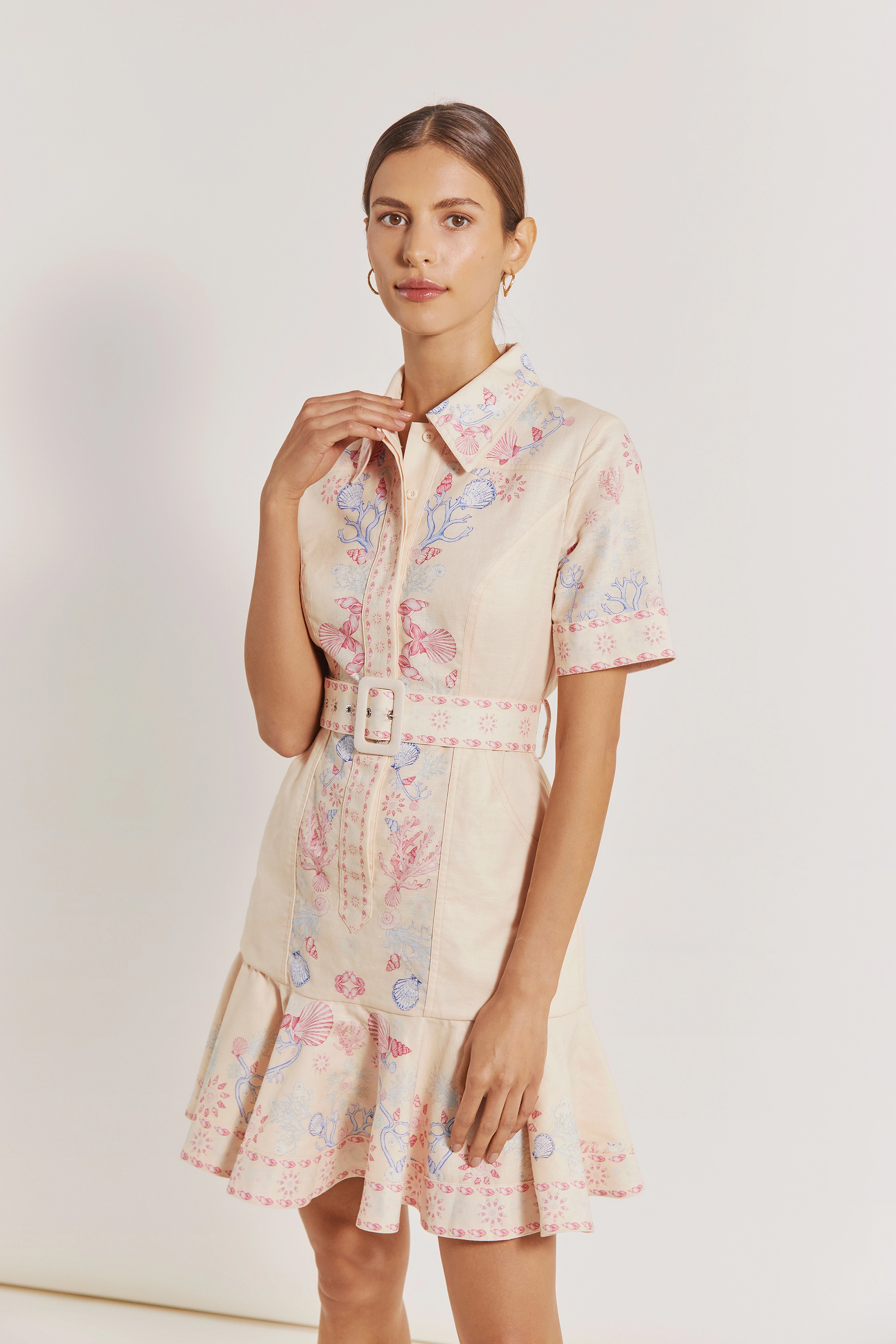 By Malina - Eloisa dress - capri corals blush - 3